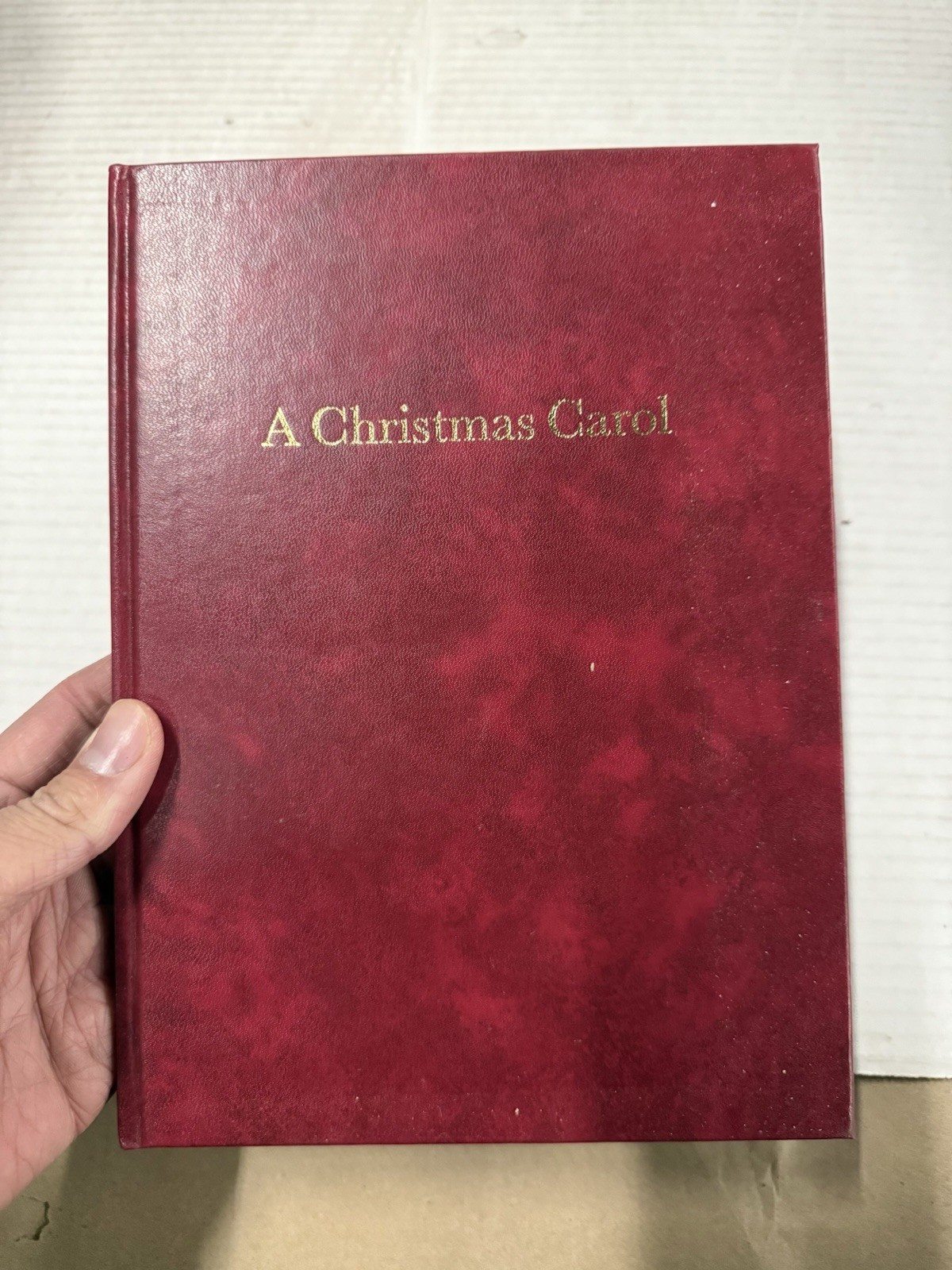 A Christmas Carol Charles Dickens I Prose 1965 Signed by Dickens Great Grand Son
