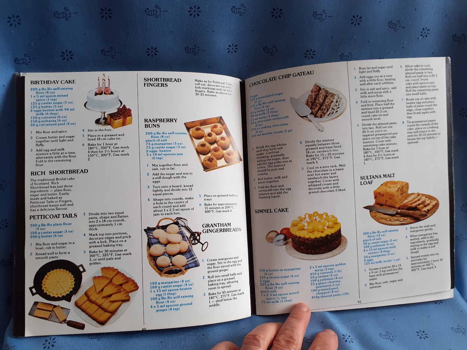 HOME RECIPES WITH BE-RO – CENTENARY EDITION BOOK COOKING BAKING – EXCELLENT COPY