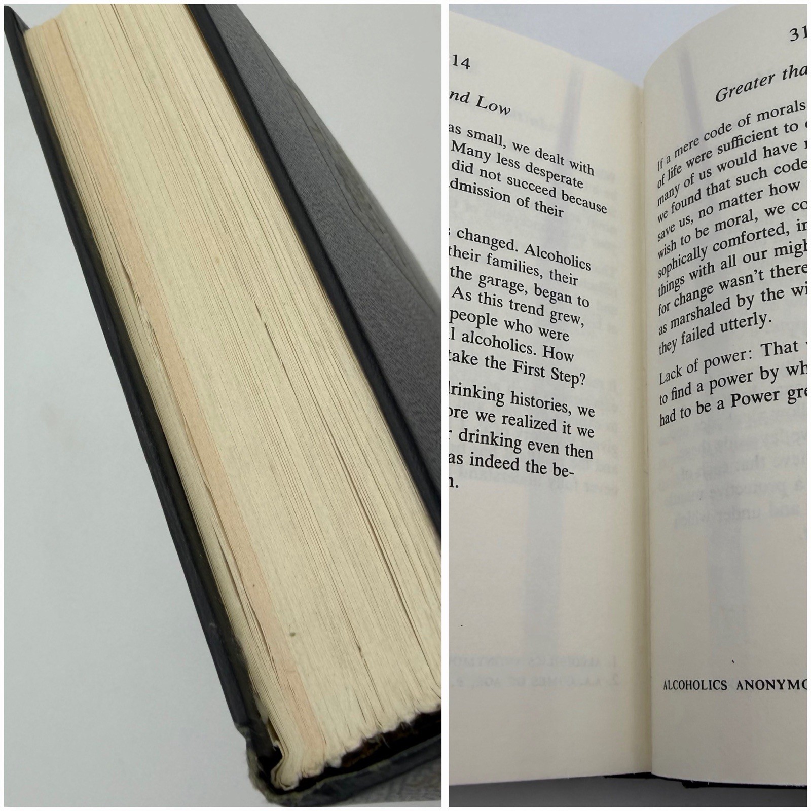 The A. A. Way of Life: As Bill Sees It – Bill W. (1st edition 5th print HC) 1974