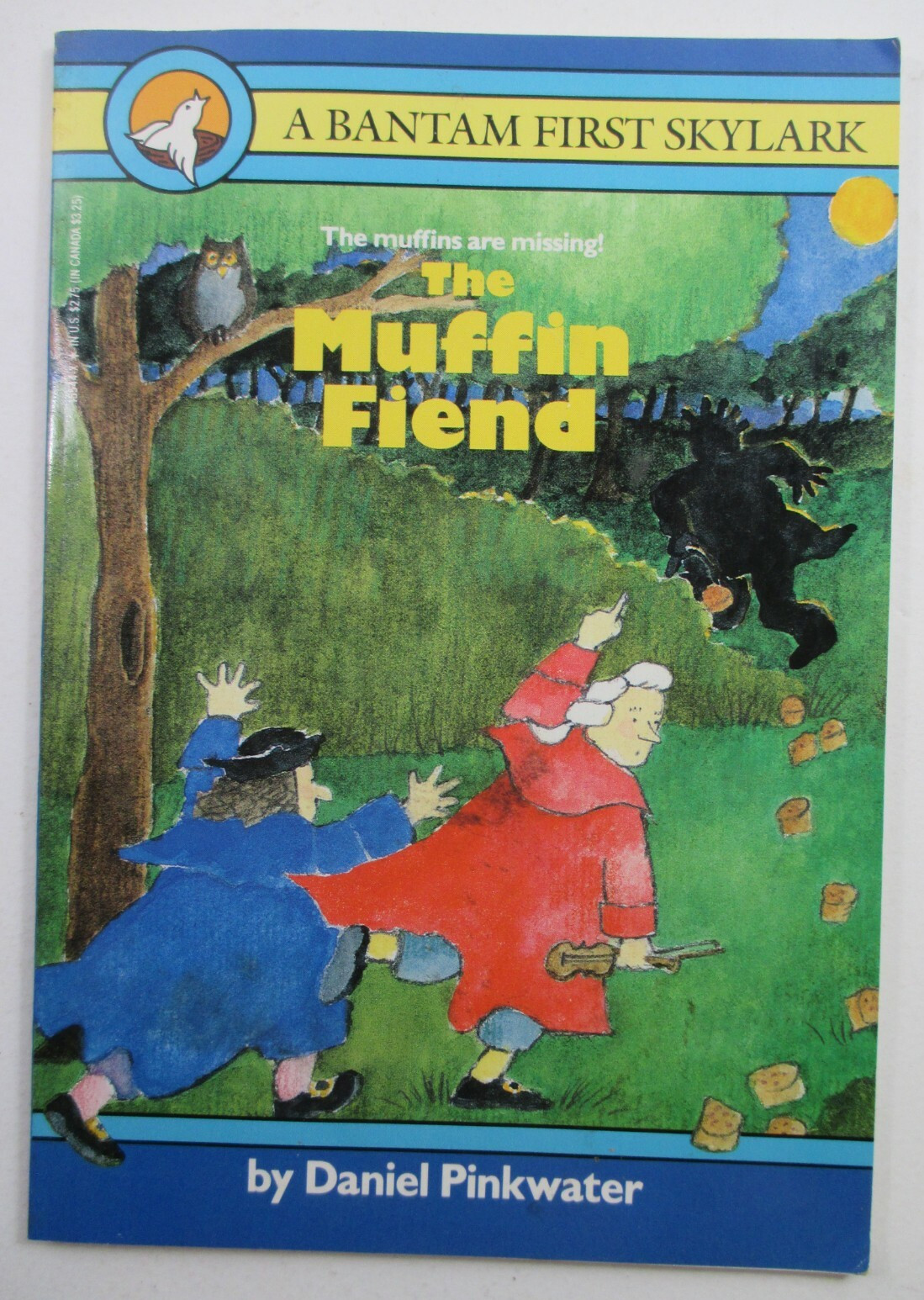 SIGNED by DANIEL PINKWATER „The Muffin Fiend“ Paperback ED Bantam 1987