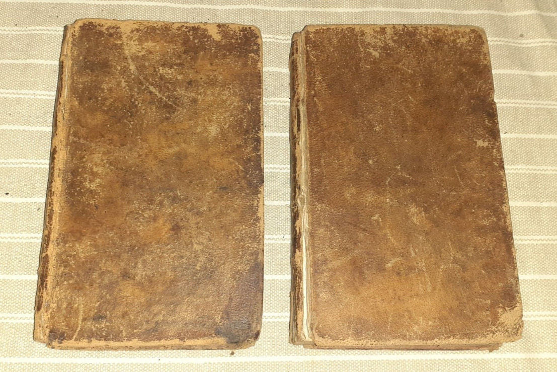 2 Volumes of The Adventures of Peregrine Pickle 1816 Ed by Tobias Smollett