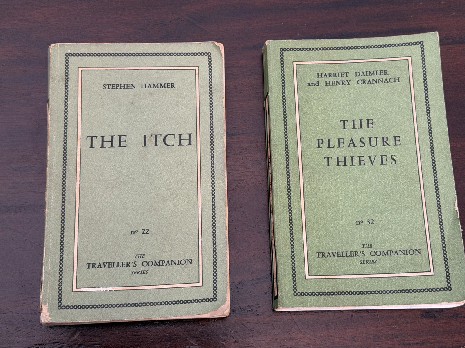 The Traveller’s Companion Series #22 & #32 First Ed. 1956,1957 The Olympia Press