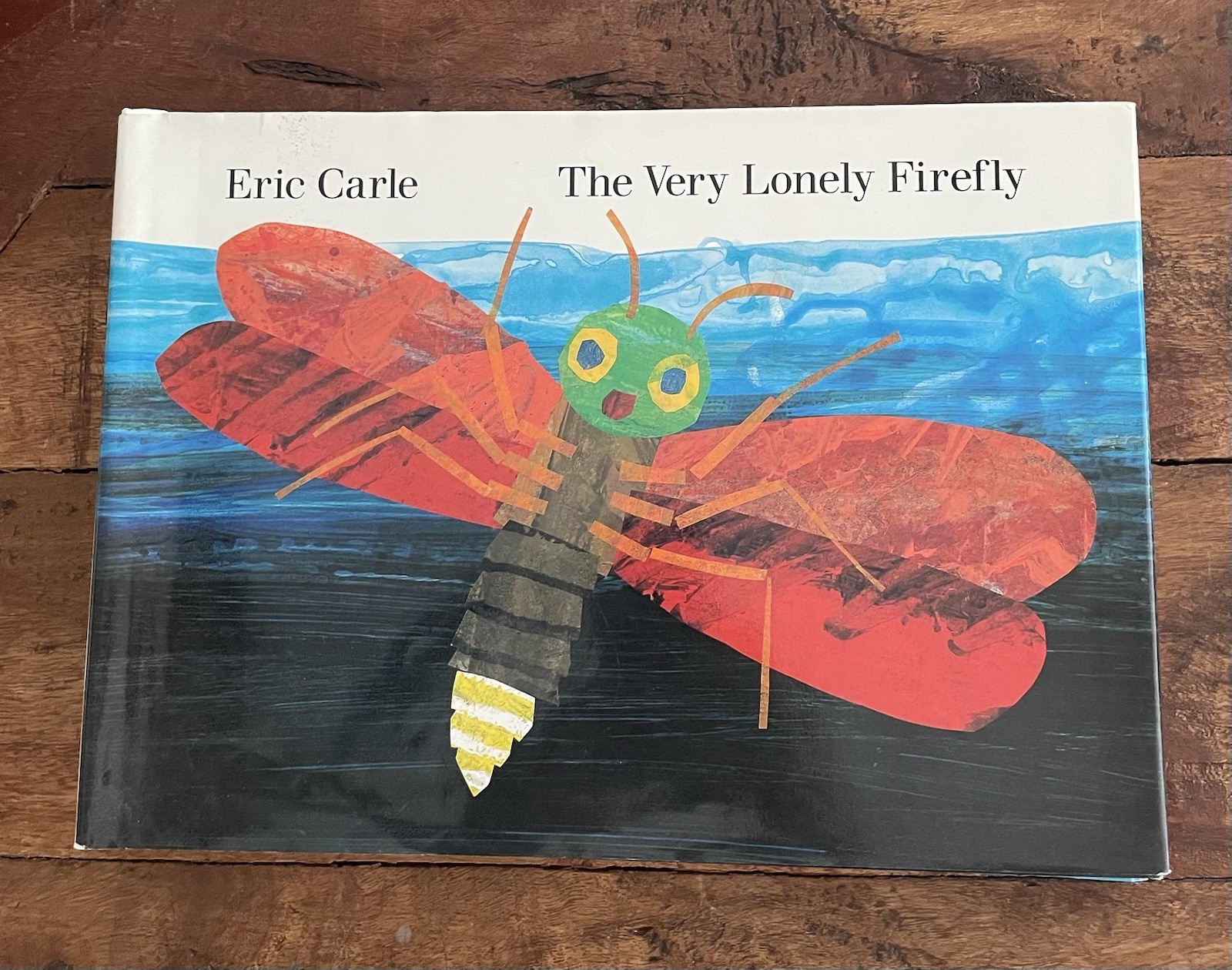 Eric Carle The Very Lonely Firefly- 1985 2nd Printing W Light Feature