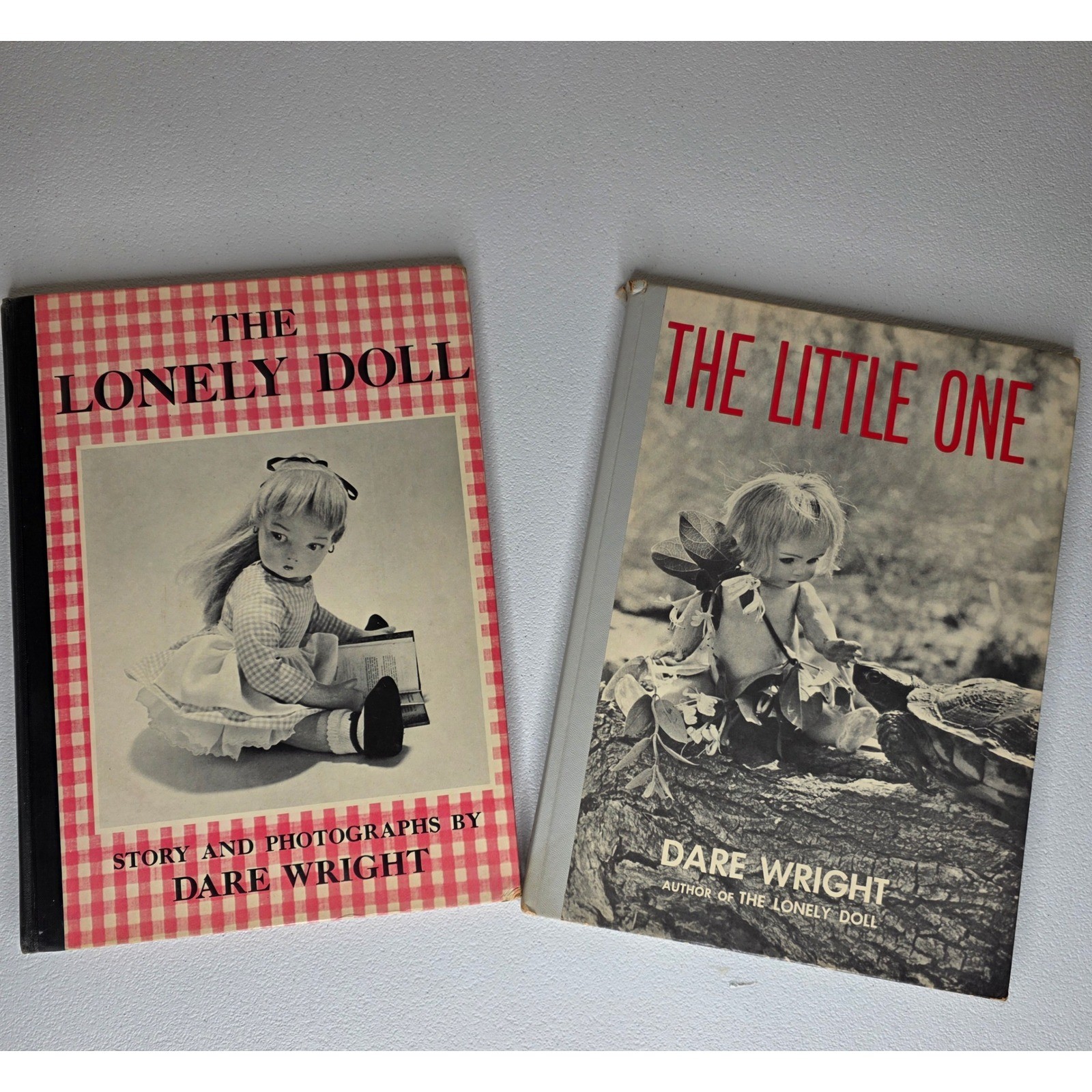 Vintage 50s Doubleday Book Set Kids The Lonely Doll & The Little One Dare Wright