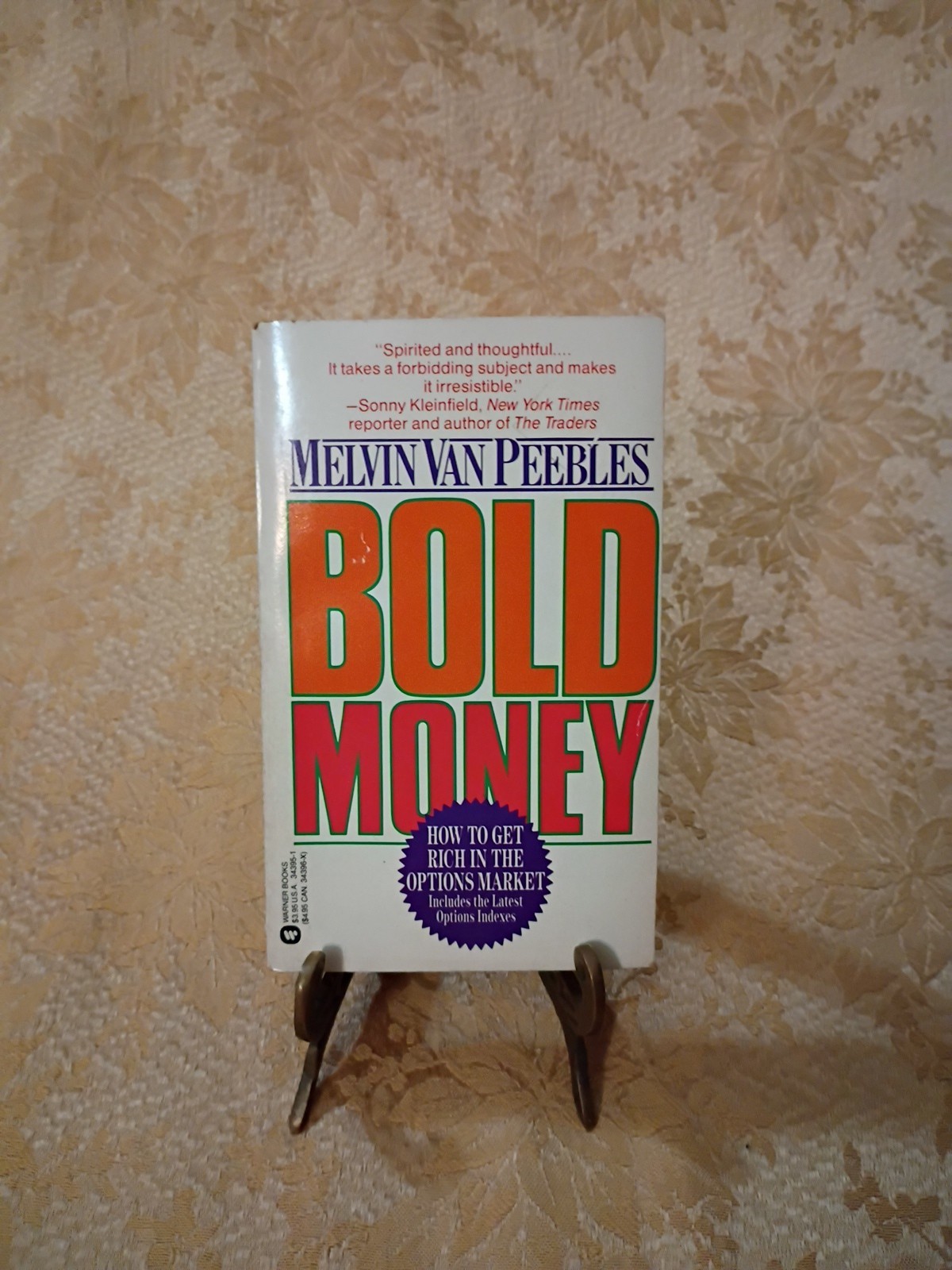 Bold Money How to Get Rich in the Options Market 1987 Paperback Warner Books