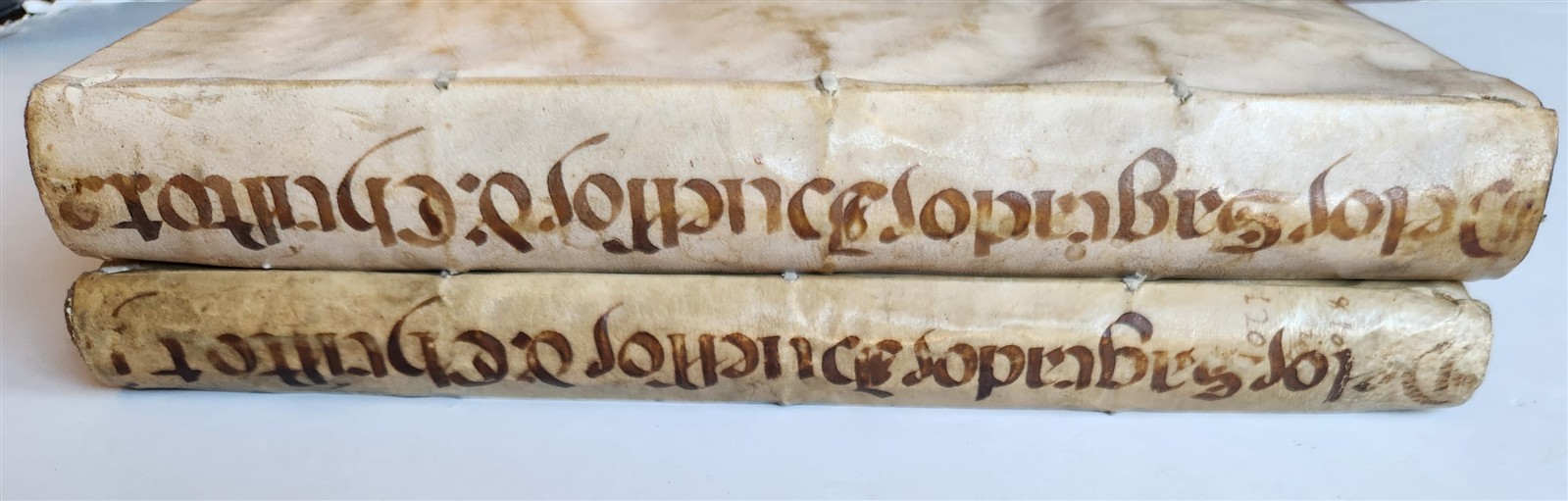 1679 FEMALE WRITER Isabella de Rocaberti antique 2 VOL RARE SPANISH VELLUM FOLIO
