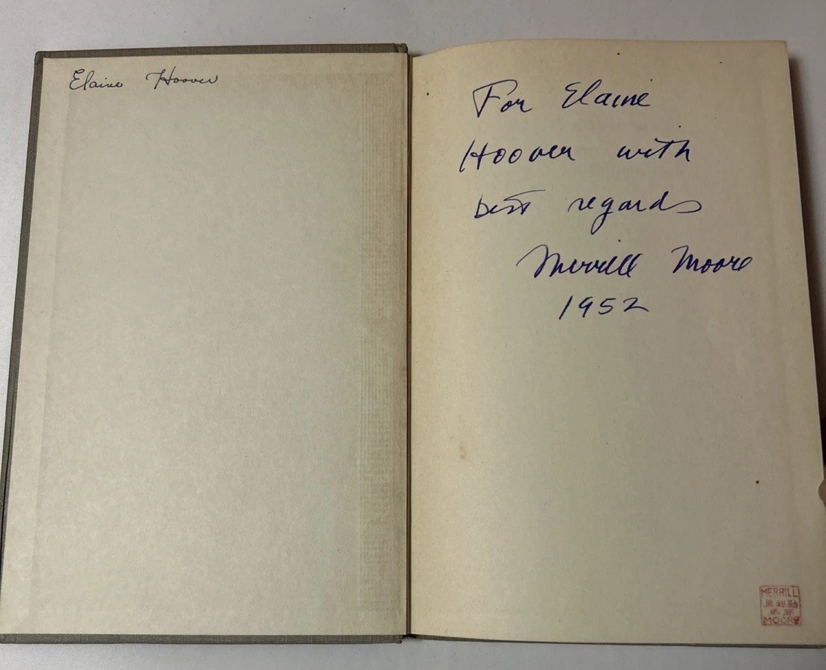 Edward Gorey, Merrill Moore; Case Record From A Sonnetorium; 1st Ed 1951 Signed