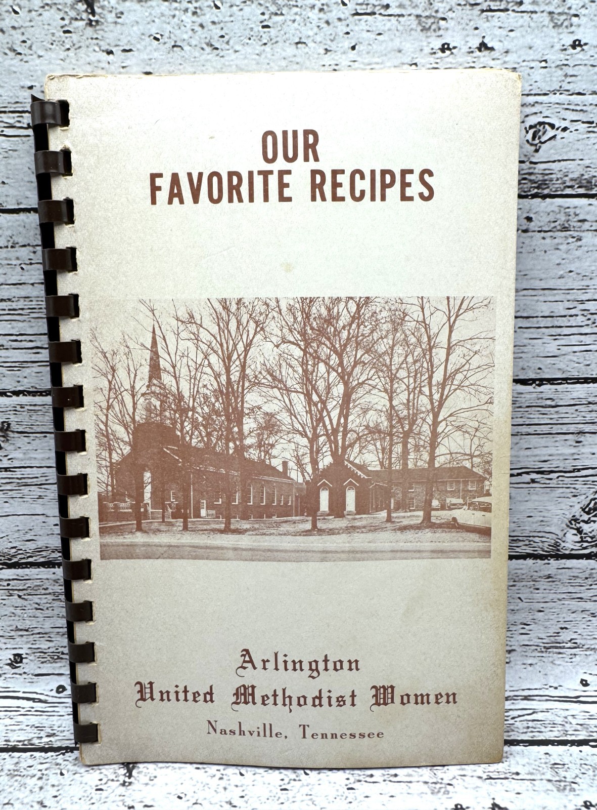 Vintage Arlington United Methodist Church Women Nashville TN Cookbook