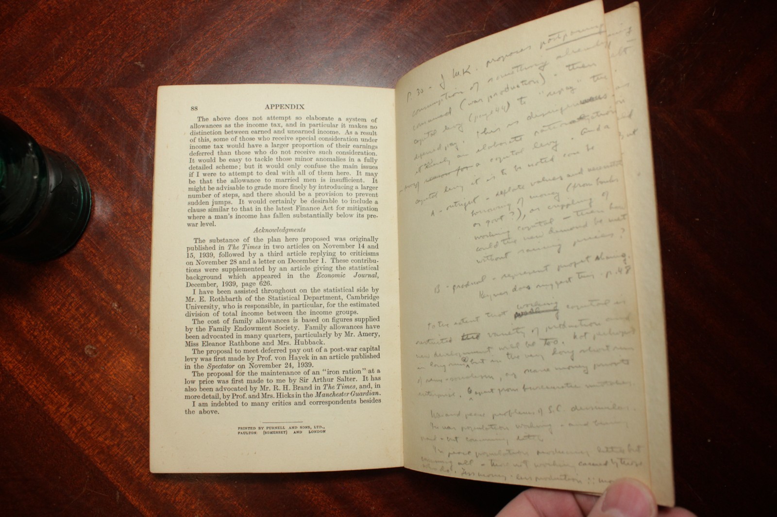 KEYNES How to Pay for the War 1940 John Maynard Economics Rationing WW2 Rare