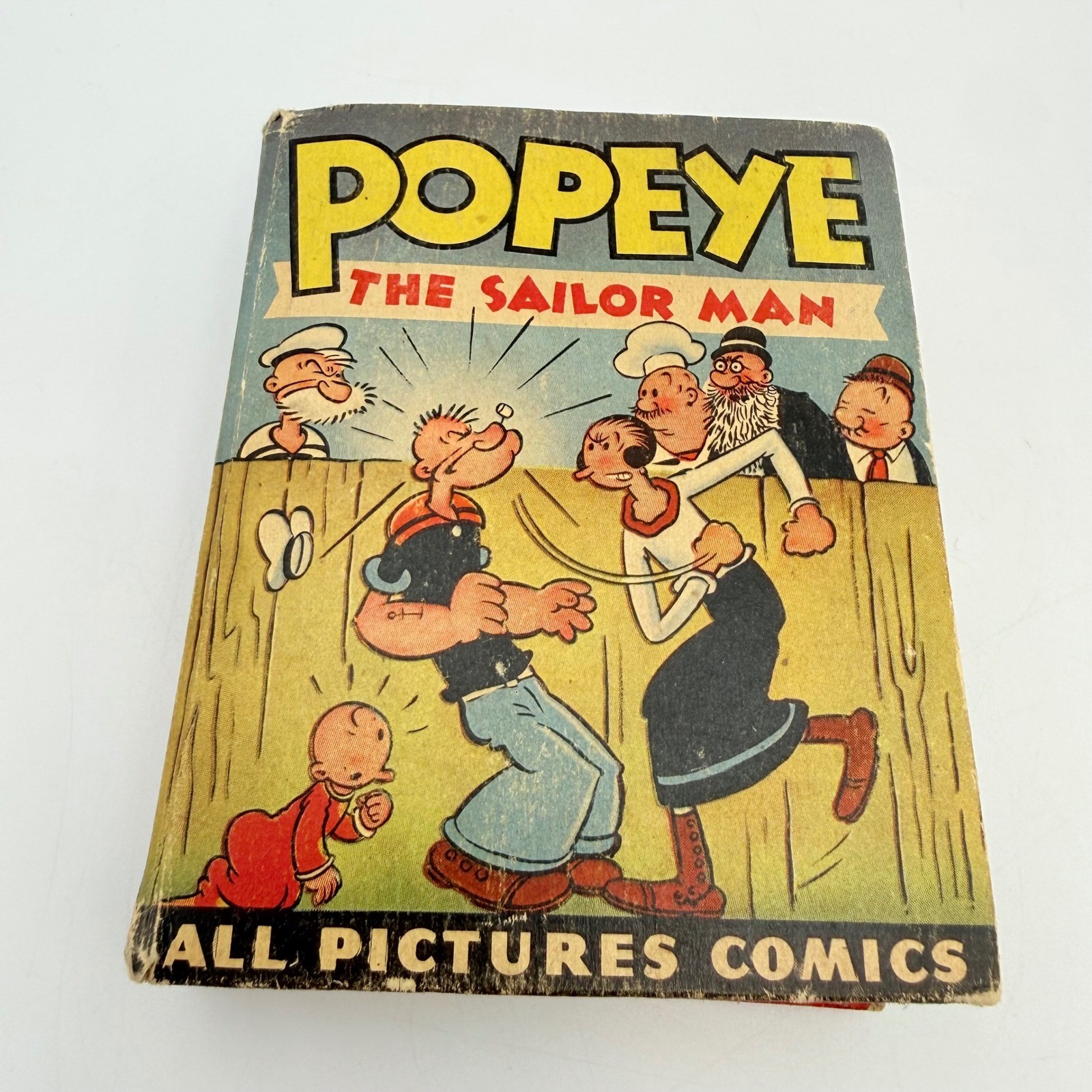 Popeye the Sailor Man Better Little Book 1422 Whitman Publishing Vintage Comic