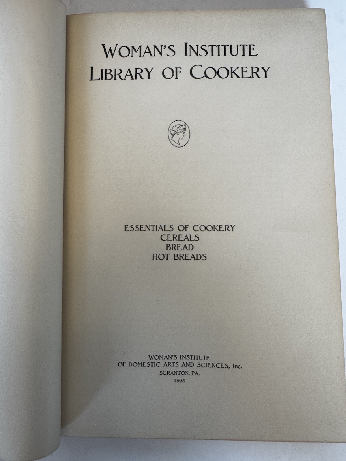 Woman’s Institute Cookery & Dressmaking 5 Vol Hardcover 1st Ed 1926