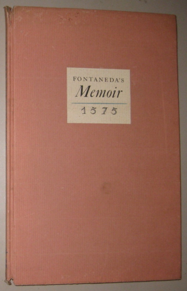 Memoir of Do. Escalante Fontaneda Respecting Florida 1575 -Buckingham Smith 1945