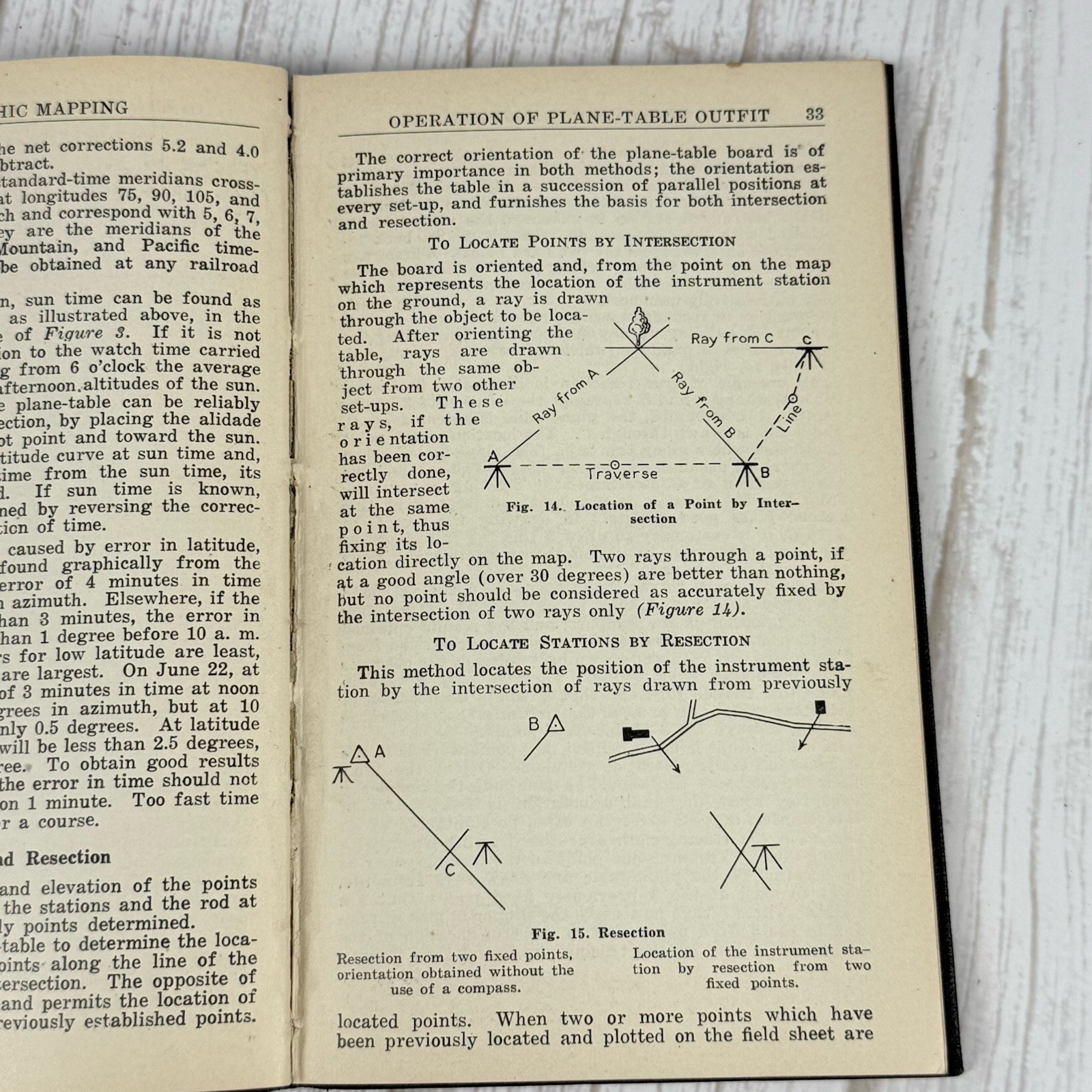 Topographic Mapping by L.B. Roberts (1924) Hardback 1st Edition Gold Guild Edges