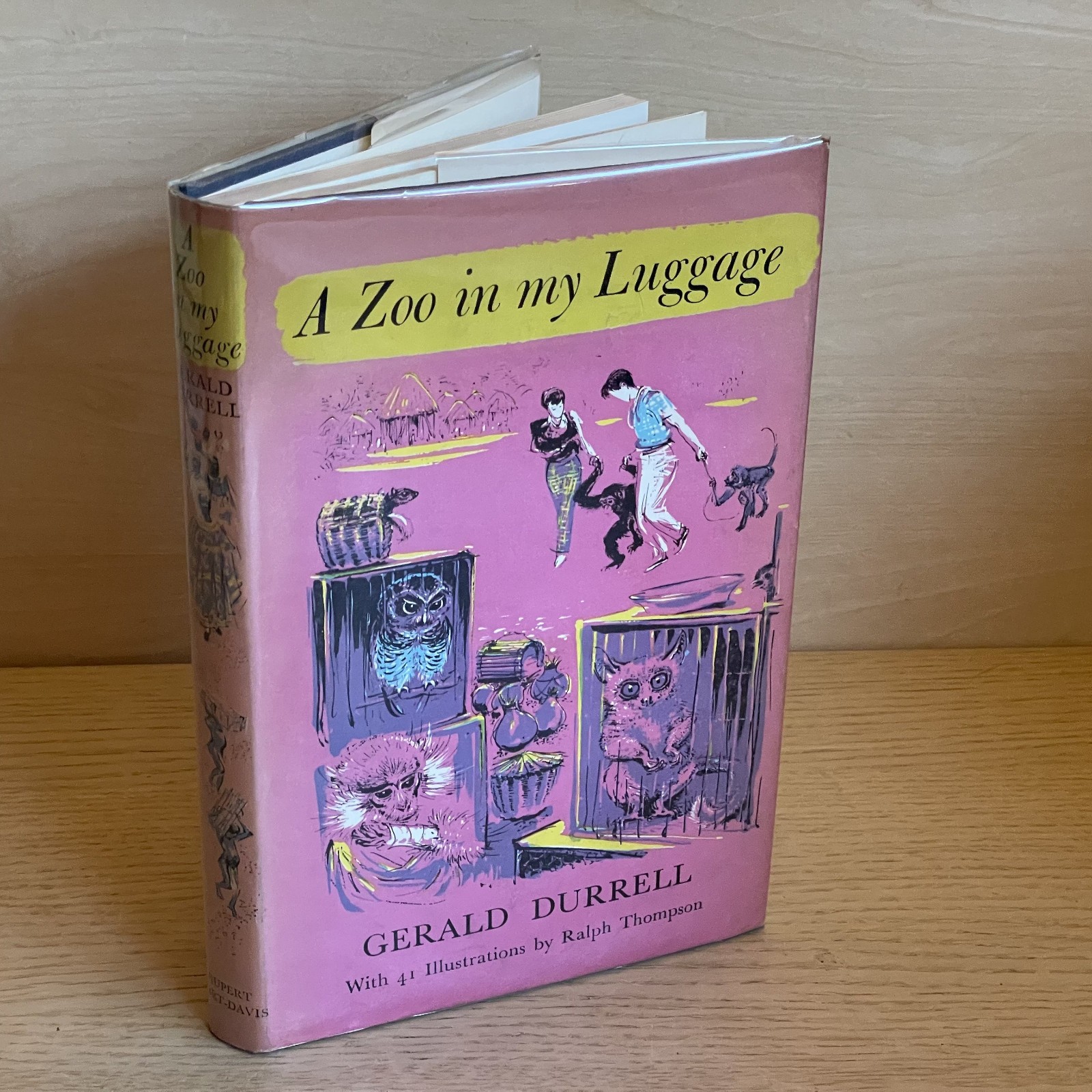 Gerald Durrell A ZOO IN MY LUGGAGE hb dj 1960 Rupert Hart-Davis