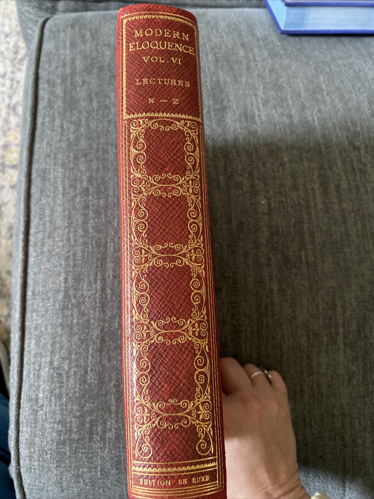 Modern Eloquence Volume VI: Lectures N-Z 1900 John D. Morris Co HC