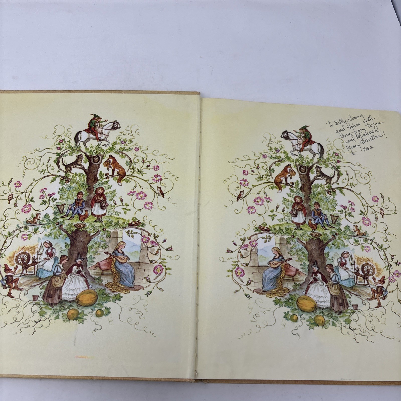 The Tasha Tudor Book Of Fairy Tales Hardcover Vintage 1969