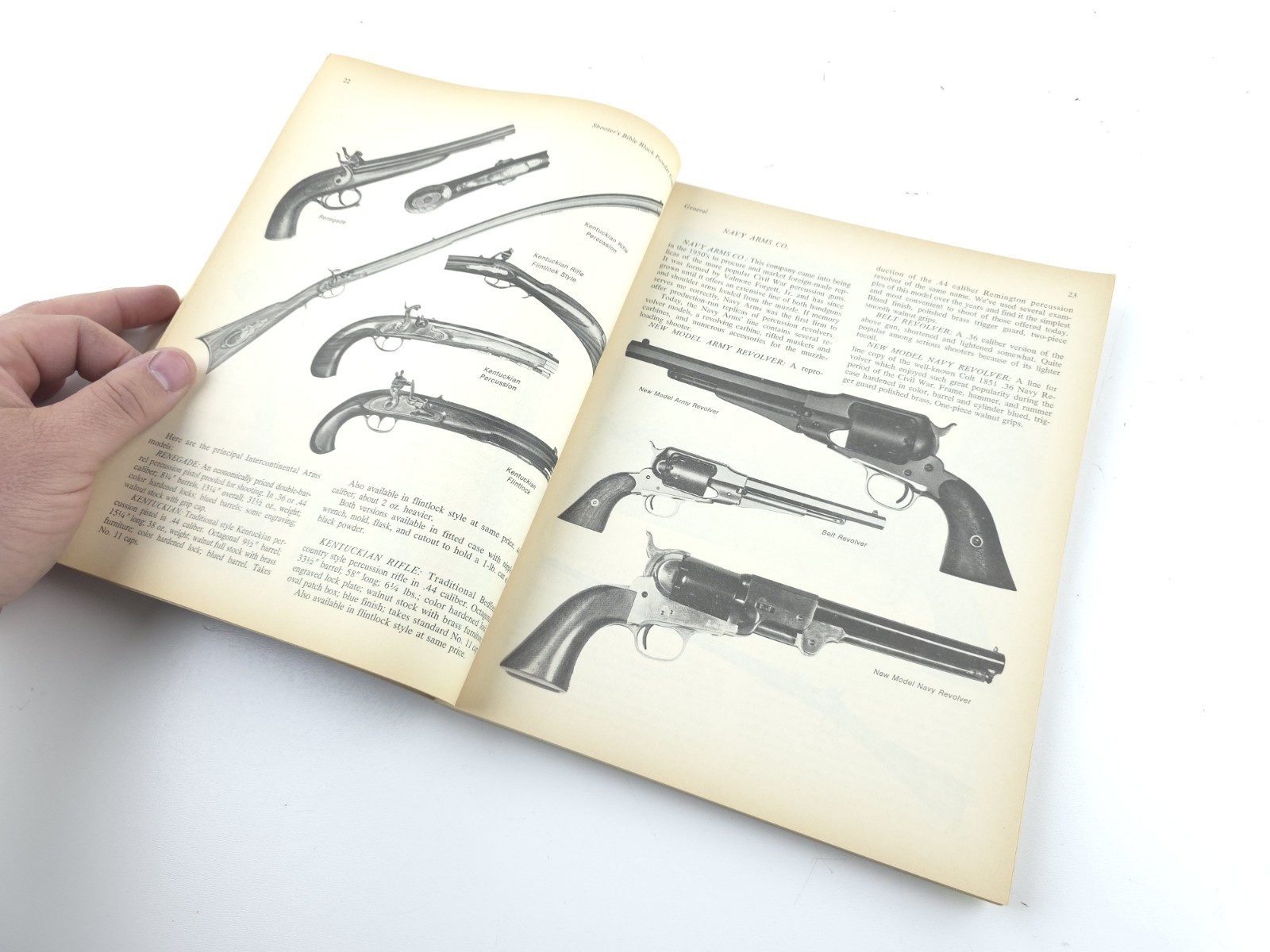 Major George Nonte / Shooter’s Bible Black Powder Guide 1st Edition 1969