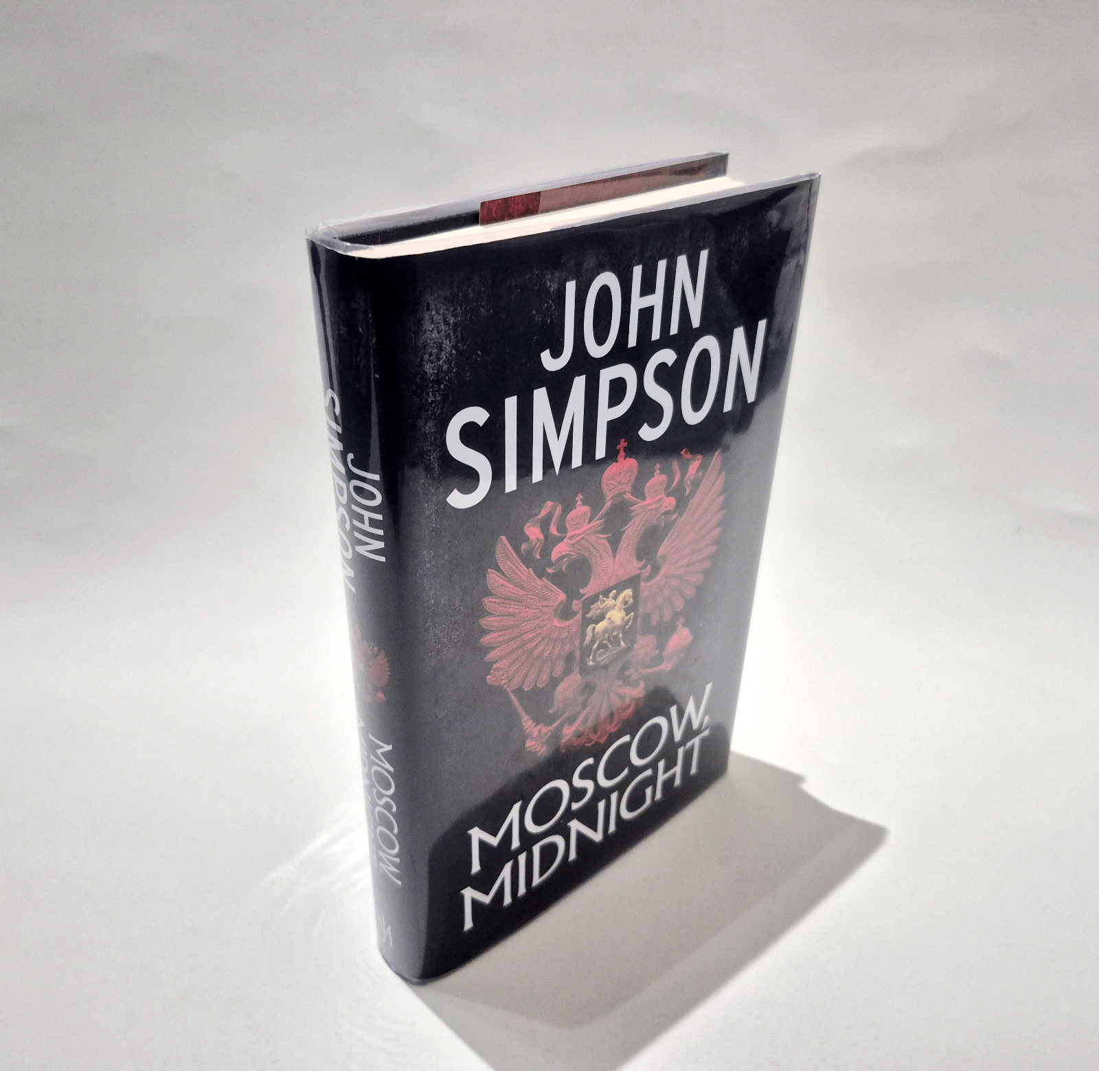 Moscow Midnight – SIGNED – John Simpson – 1st ed / 1st imp – Superb cond
