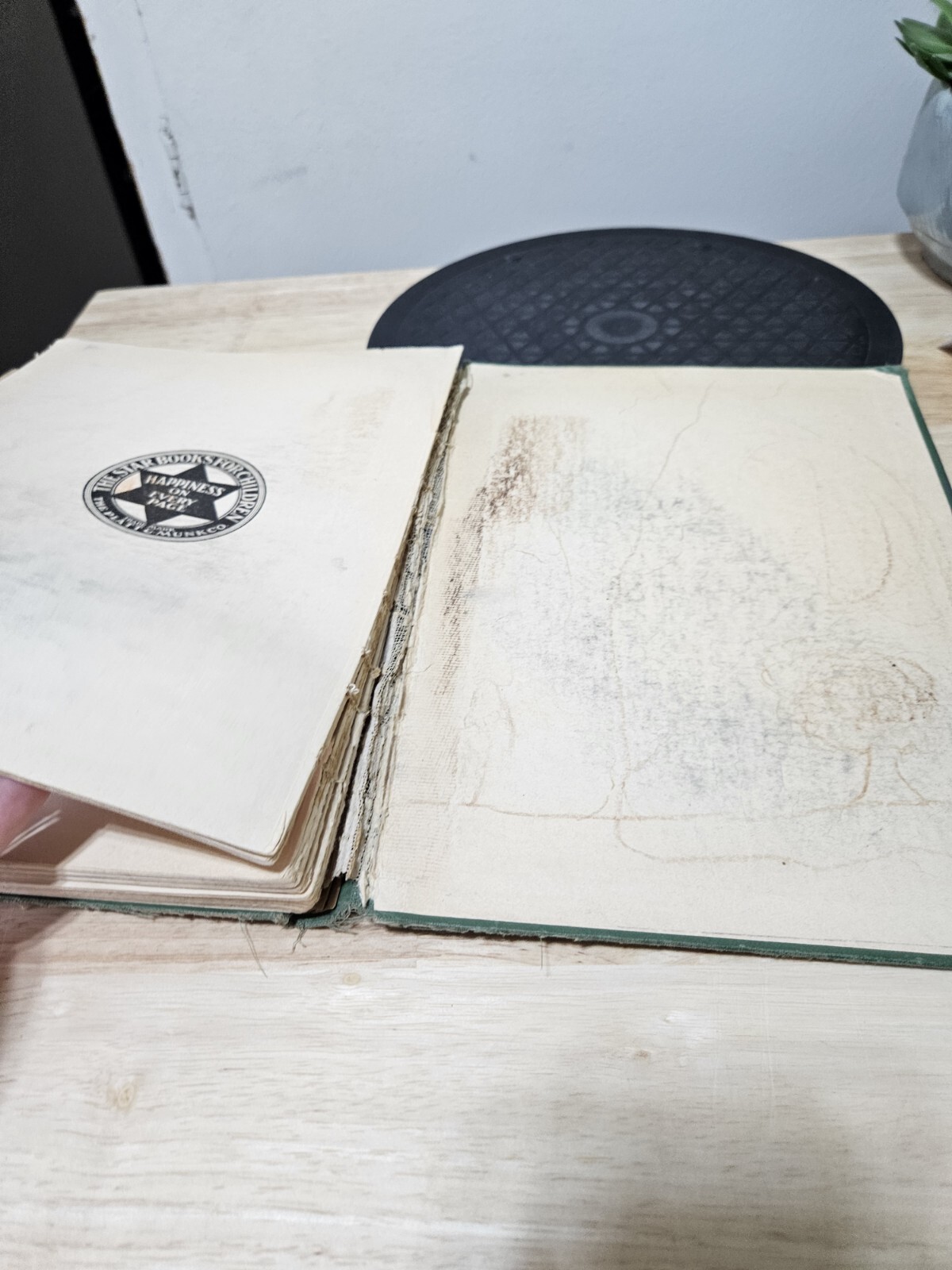 Anderson’s Fairy Tales 1929 Hardcover Book WITH MARKS AS SEEN FLAW BIND