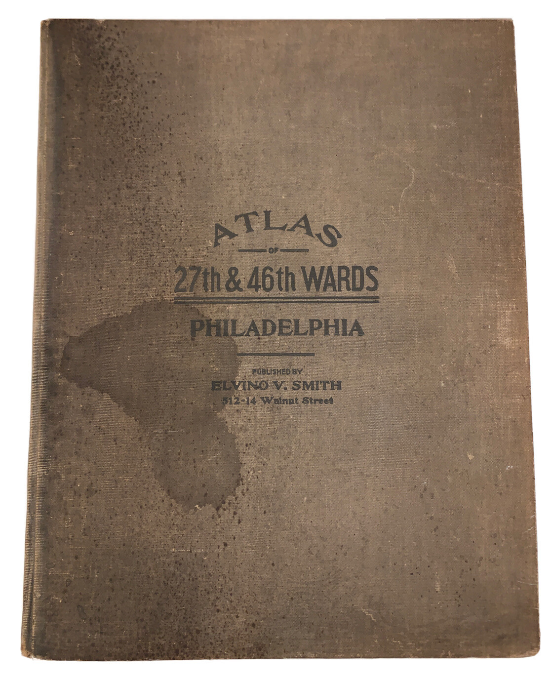 1909, 1st, ATLAS OF THE 27TH & 46THS WARDS OF THE CITY OF PHILADELPHIA, PA