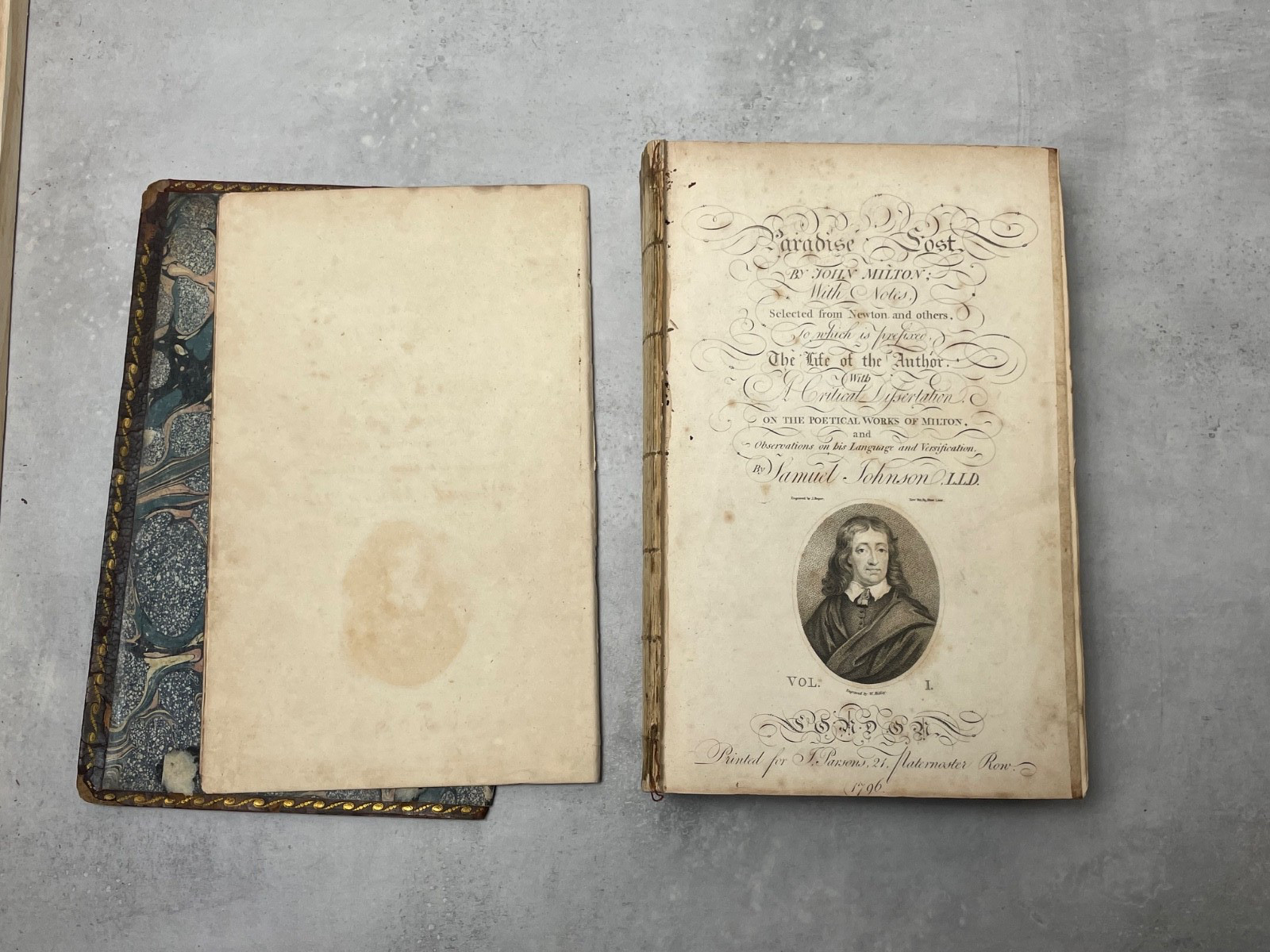 Paradise Lost, by John Milton, with Notes selected from Newton and others, 1796