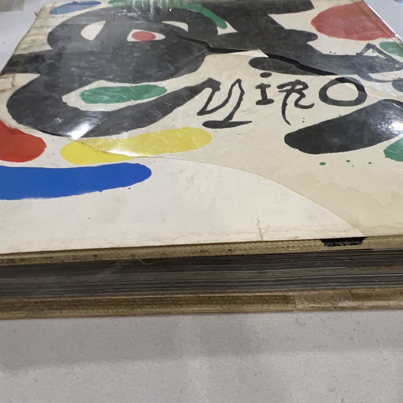 Joan Miro (Famous Artist) Fotoscop Visual Language Hardcover w/DJ Illustrated