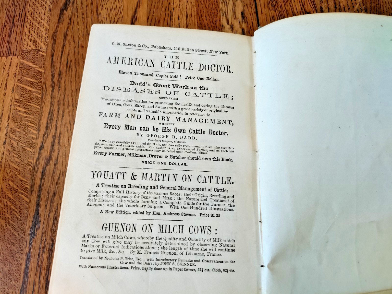 1857 Morgan Horses D.C.Linsley 1st Ed ‚Justin Morgan‘ Vermont Horse History VG