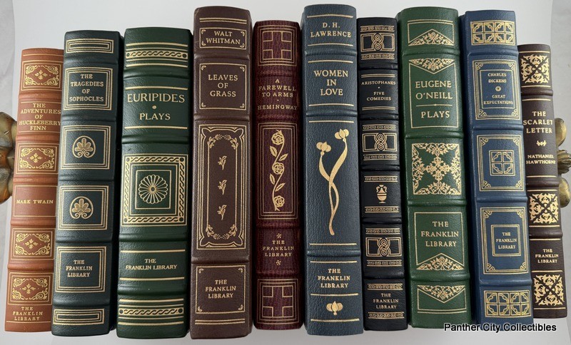 (Complete 100v Set) Franklin Library 100 Greatest Books Of All Time Leather Gilt