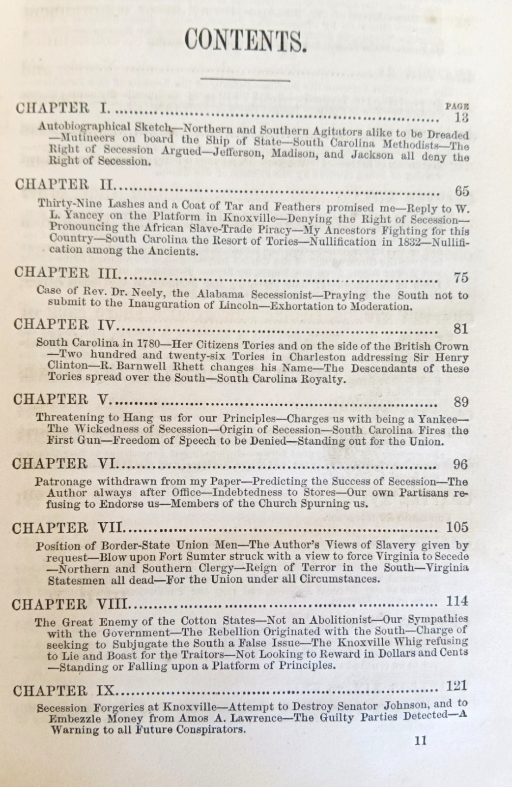 Sketches of The Rise, Progress, and Decline of Secession by W. G. Brownlow, 1862