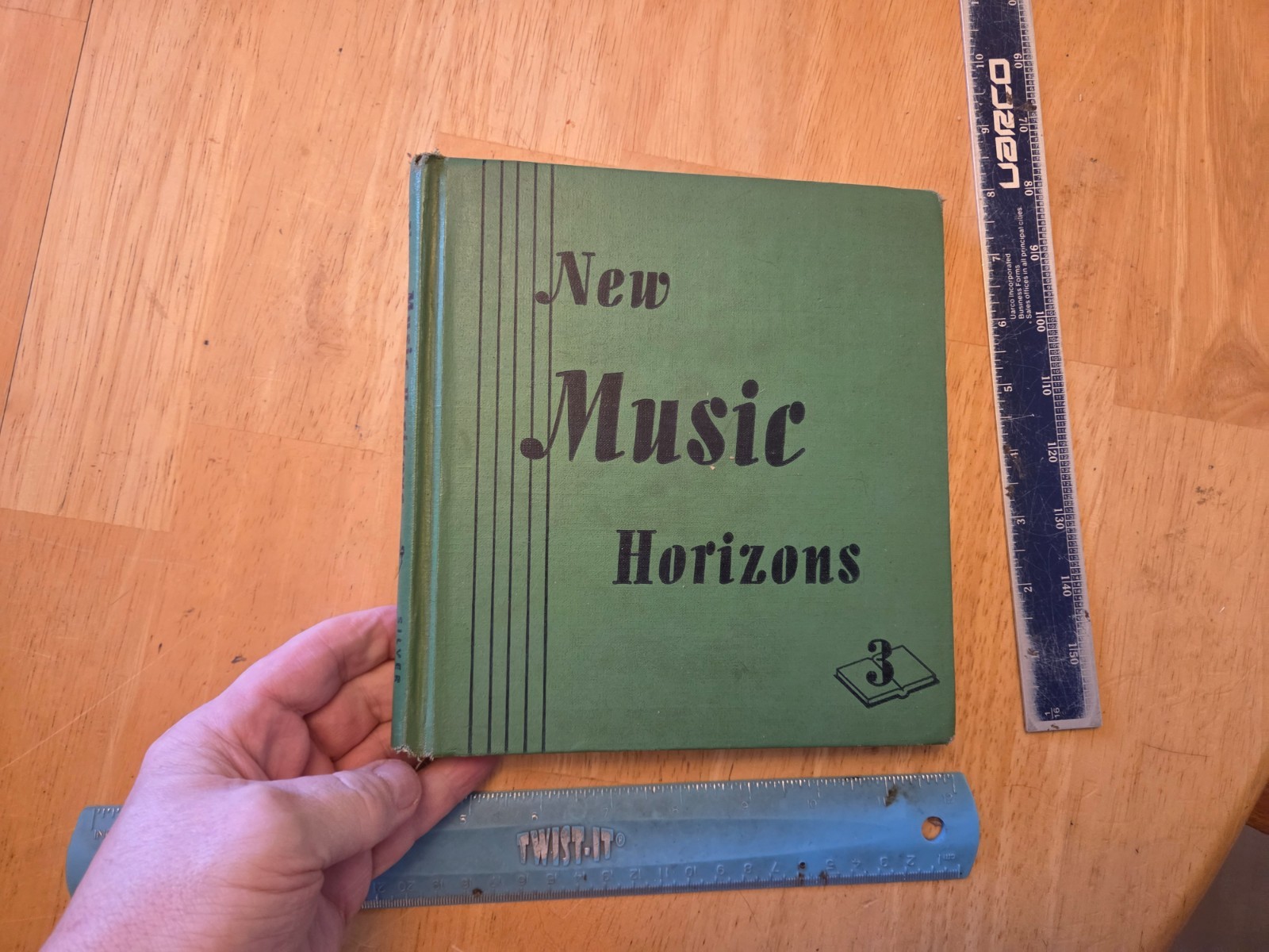 New Music Horizons – Third Book by Priscilla Pointer – 1944 Silver Burdett Hard