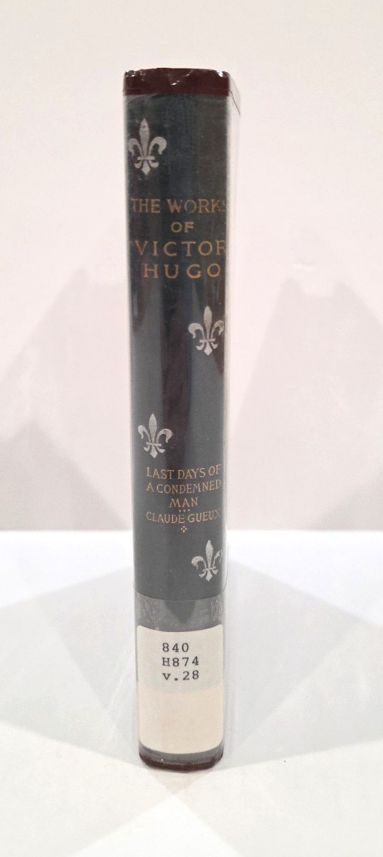 1892 Victor Hugo LAST DAY OF A CONDEMNED CLAUDE GUEUX – Embossed, gilt edition