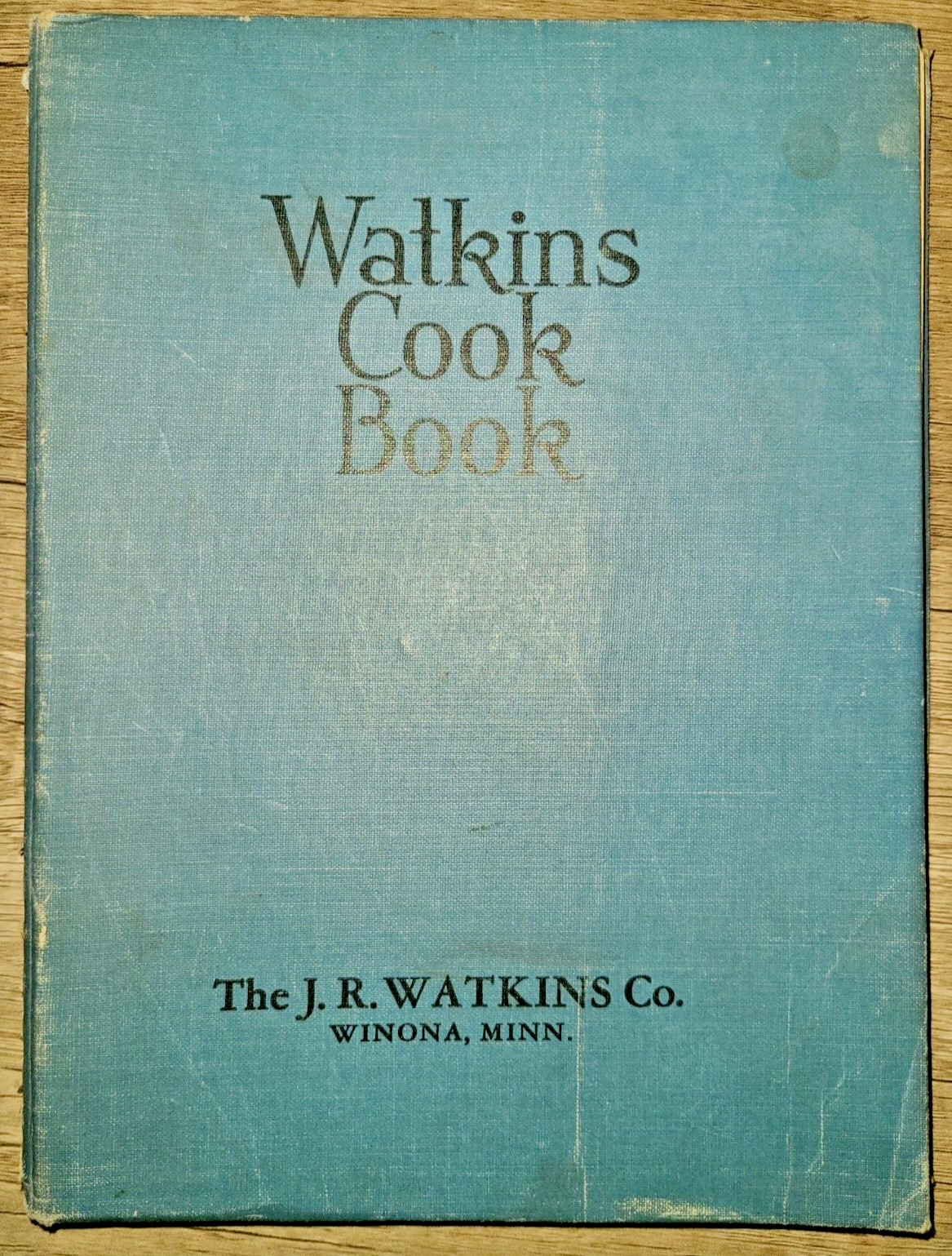 Vtg PB, Watkins Cook Book, The J.R. Watkins Company, 1943 (4th edition)