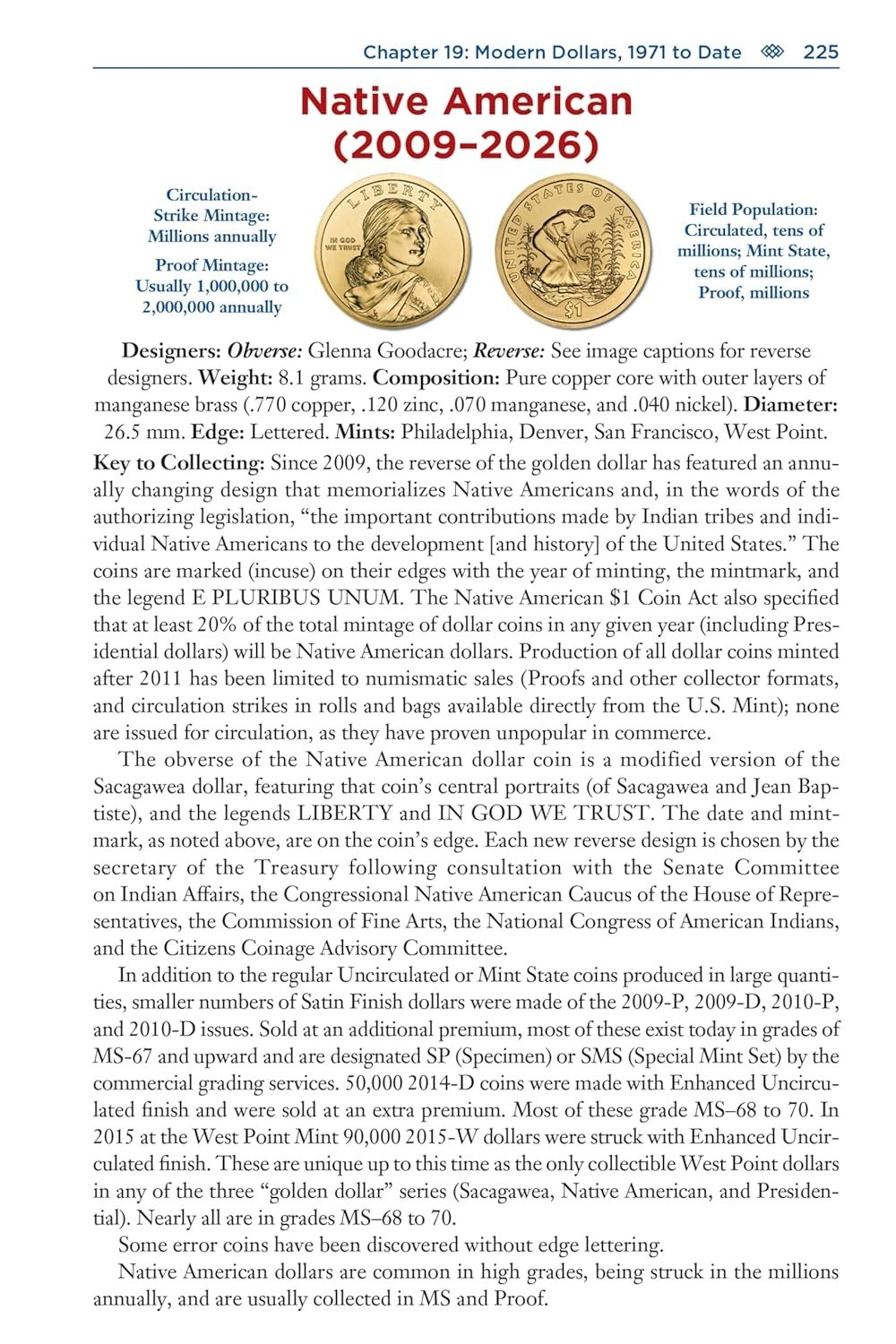United States Type Coins 4th Edition Red Book Series – Softcover-History-Values