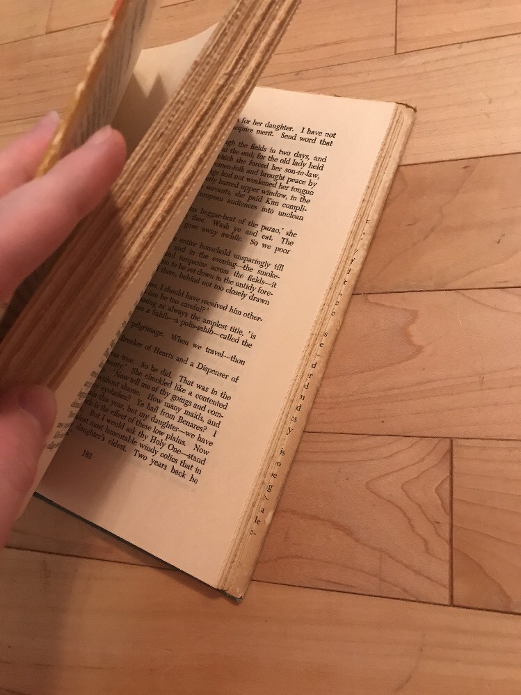 KIM By Rudyard Kipling (1901) Doubleday Hardcover w Jacket Unmarked VTG