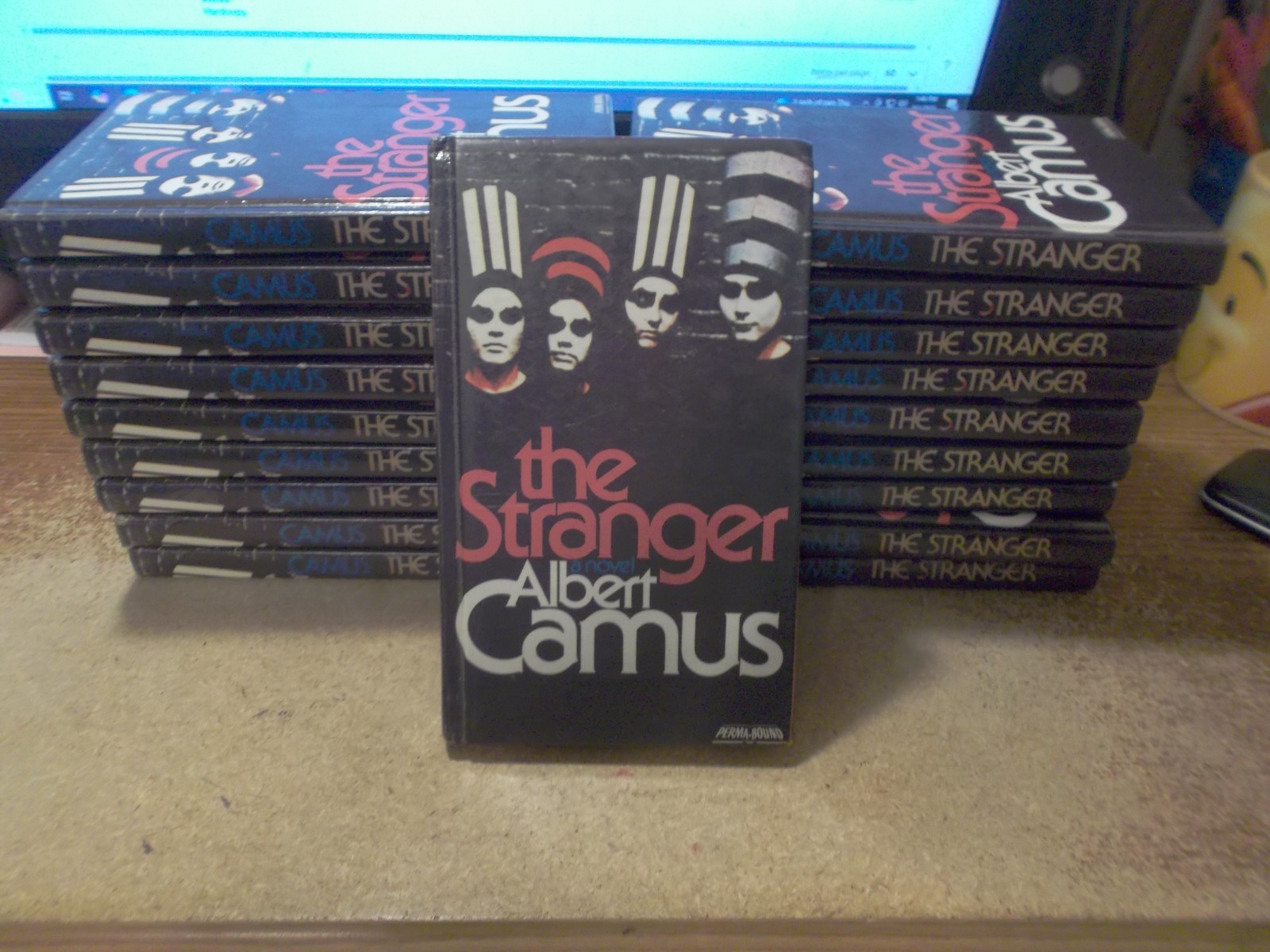 The Stranger – Albert Camus – 1954 – Hardcover – Perma-Bound