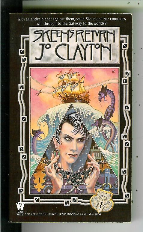 SKEEN’S RETURN by Jo Clayton, DAW Book #710 fantasy horror pulp vintage pb