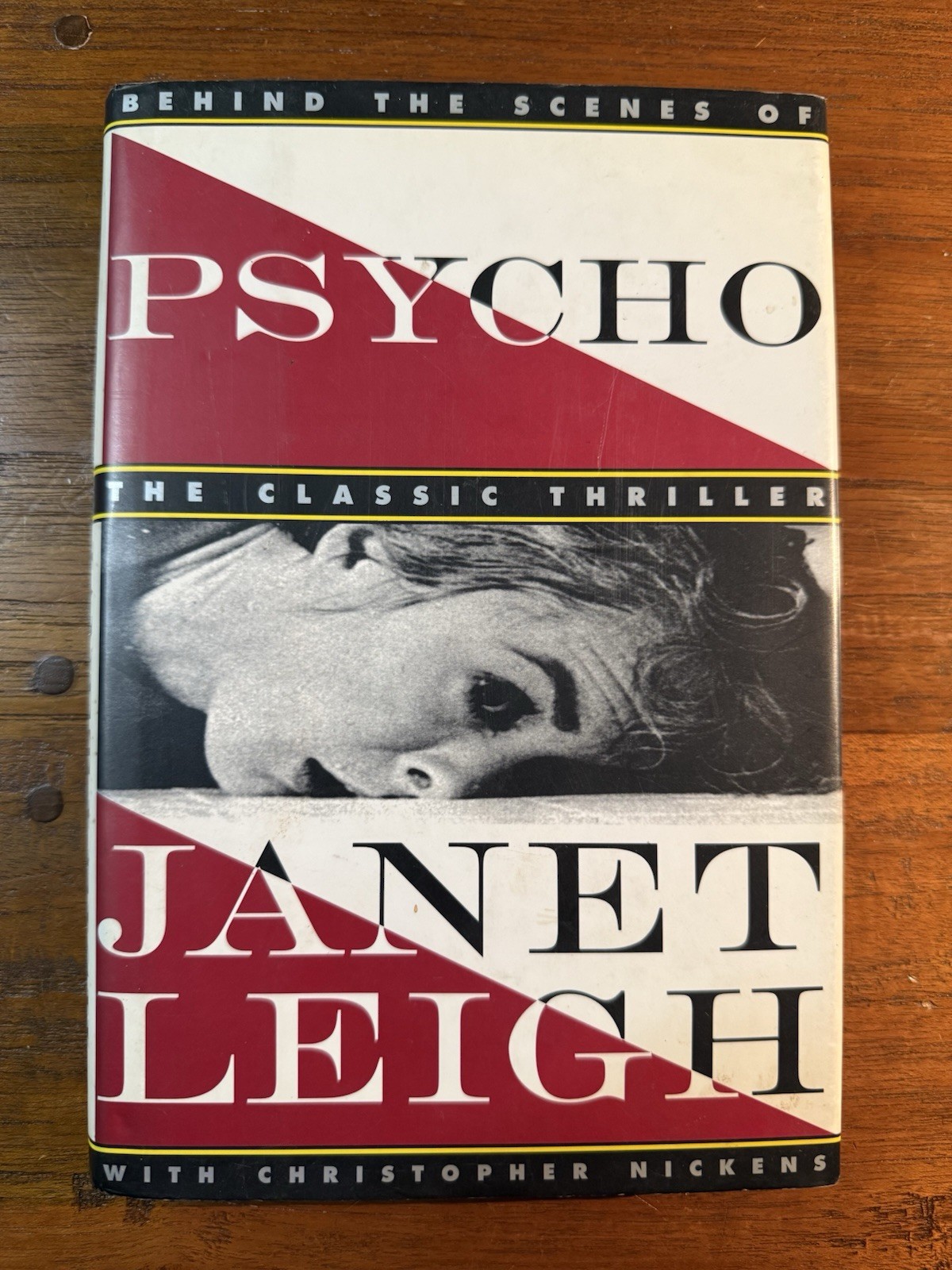 PSYCHO BEHIND THE SCENES OF HITCHCOCK FILM – SIGNED by JANET LEIGH 1st Ed DJ HC