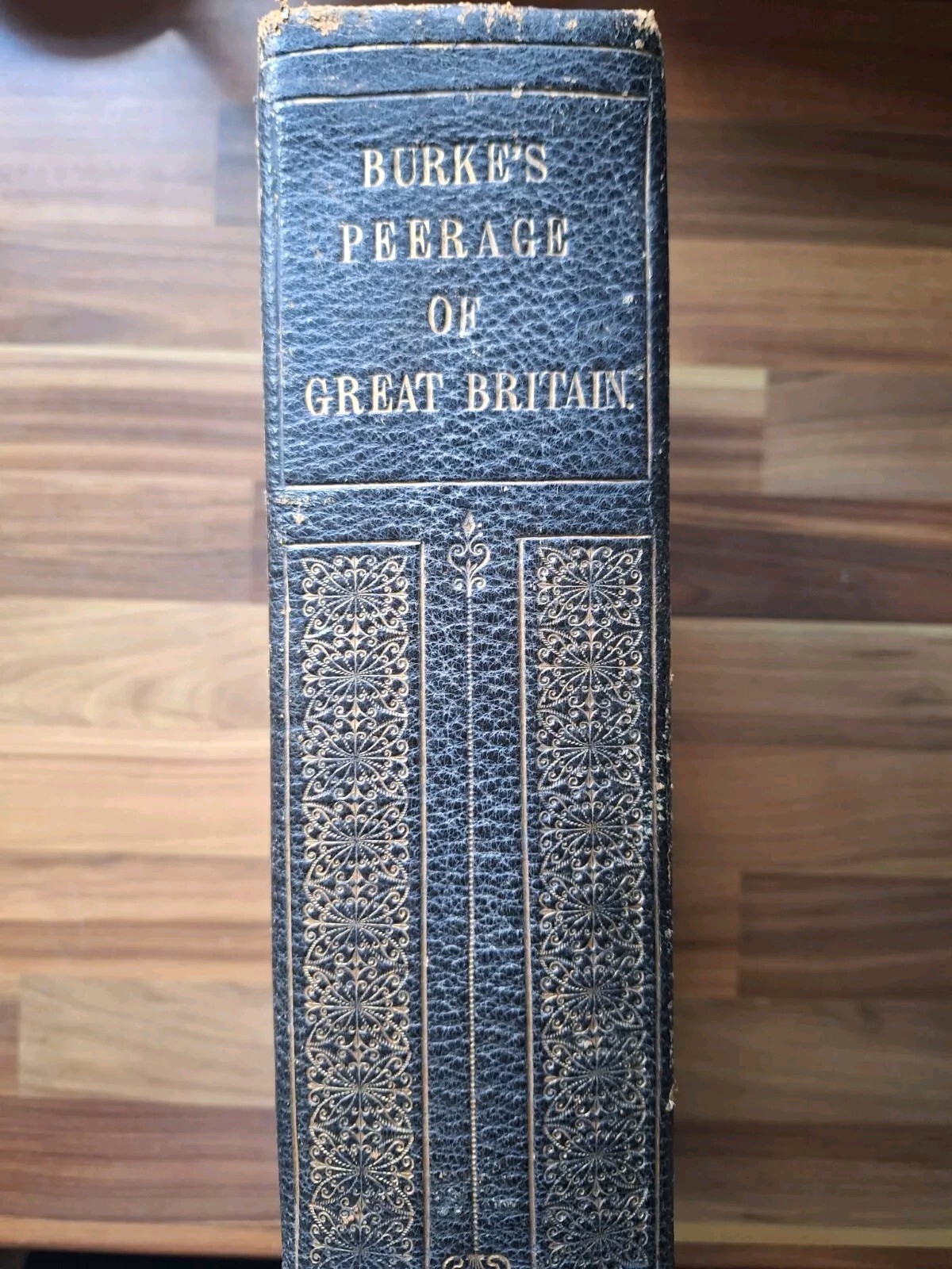 Burkes Peerage Of Great Britain 1853 Victorian Hb Book Heraldry