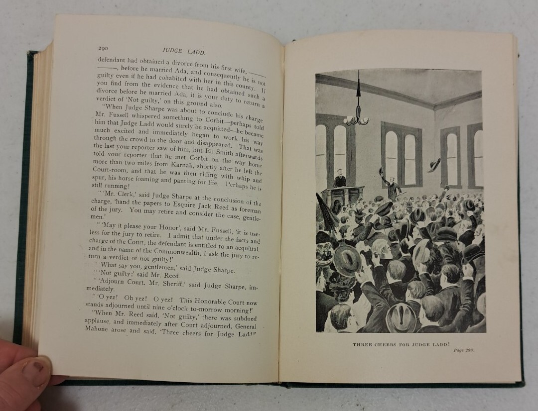 RARE 1900 Judge Ladd (Nolensville/Knoxville TN) By Noble Smithson #409