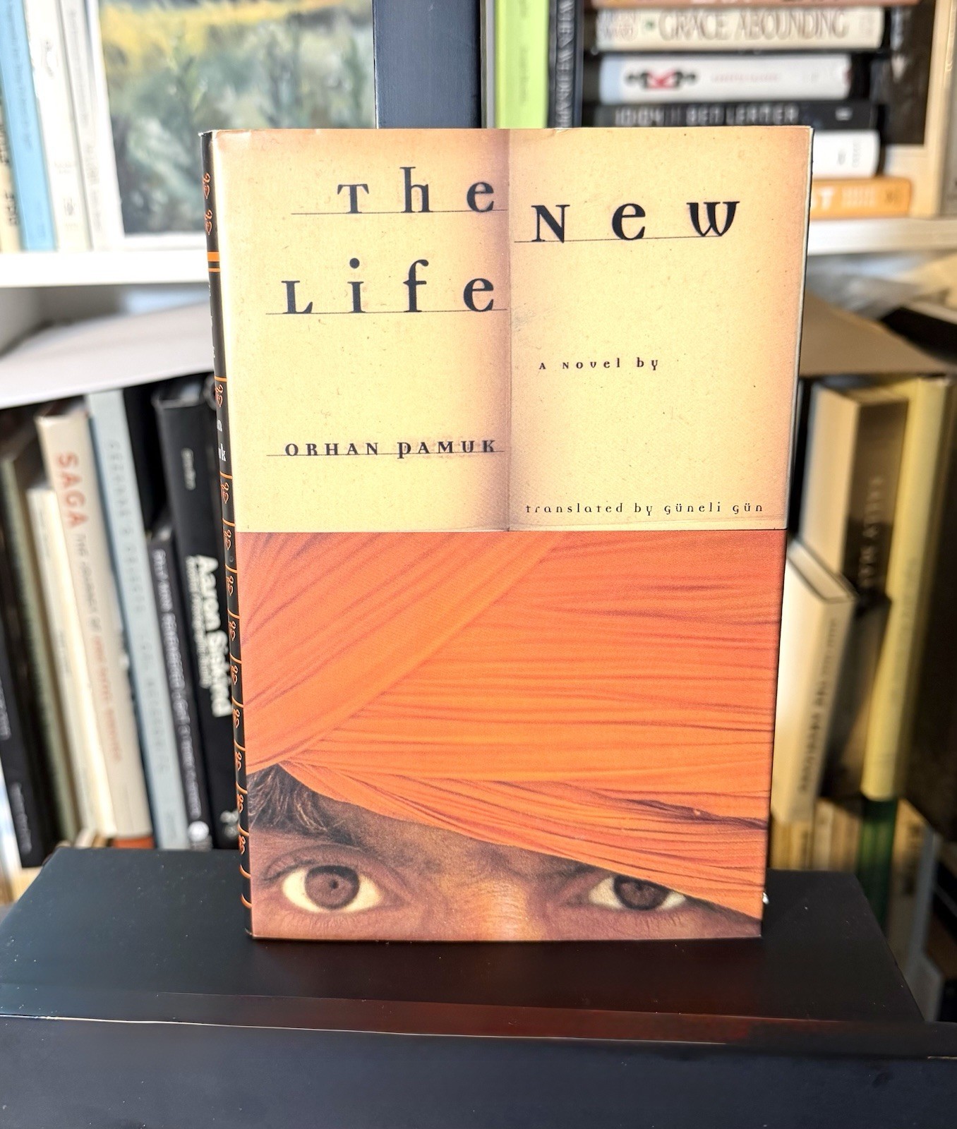 The New Life / Orhan Pamuk / 1st US Ed. / HCDJ / FSG, 1997