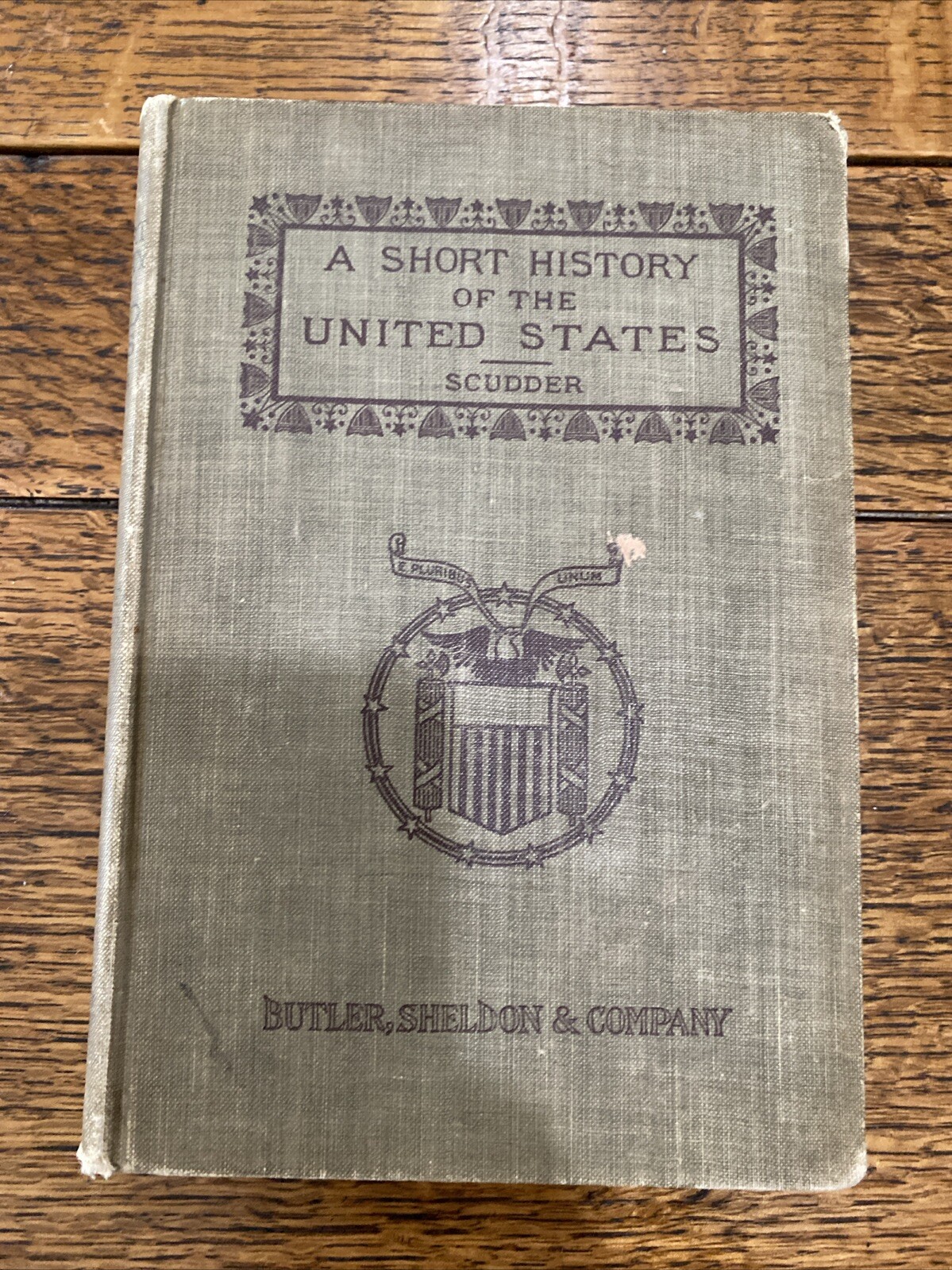 Antique A Short History of the United States of America 1890 1905 Scudder