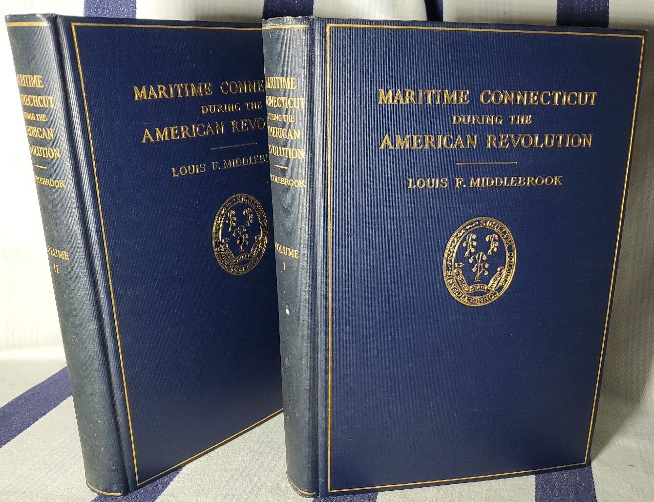 Maritime Connecticut During The American Revolution, Signed First Edition, 1925