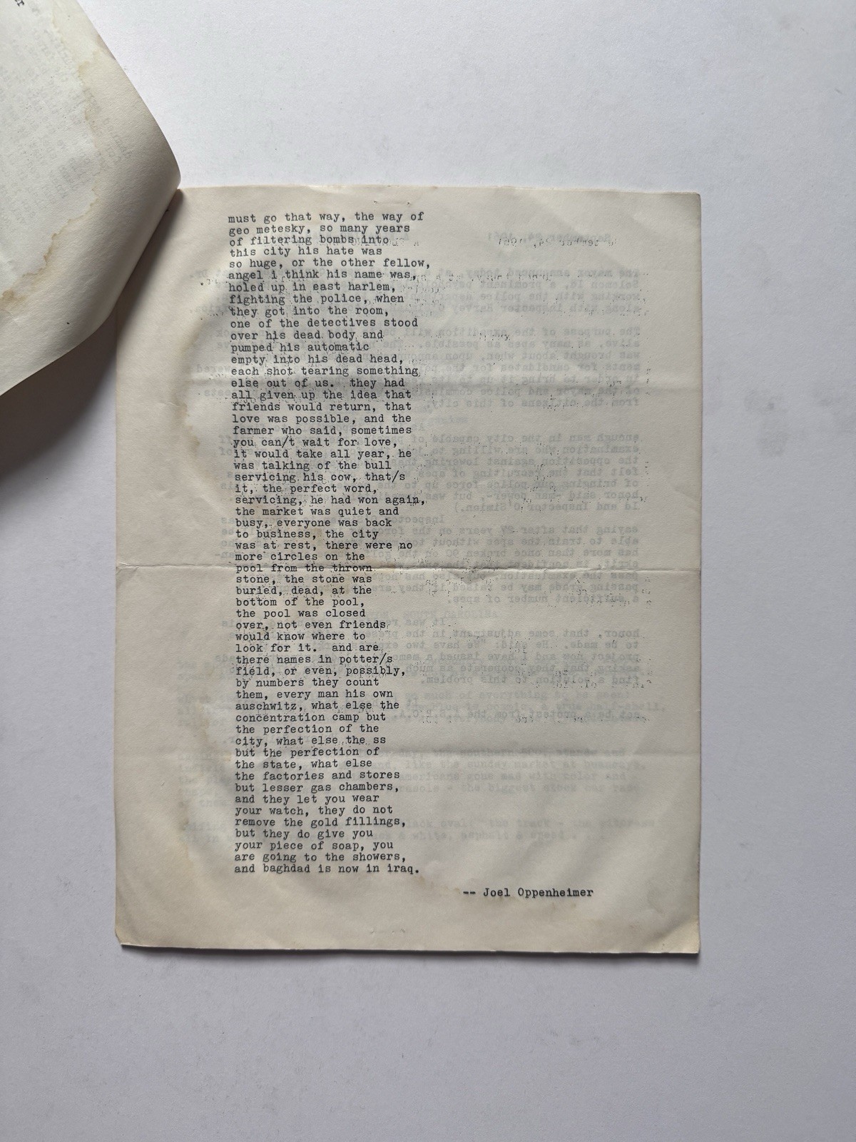 The Floating Bear Issues 17 & 35 Ed. Diane Di Prima LeRoi Jones 1961/68 Poetry