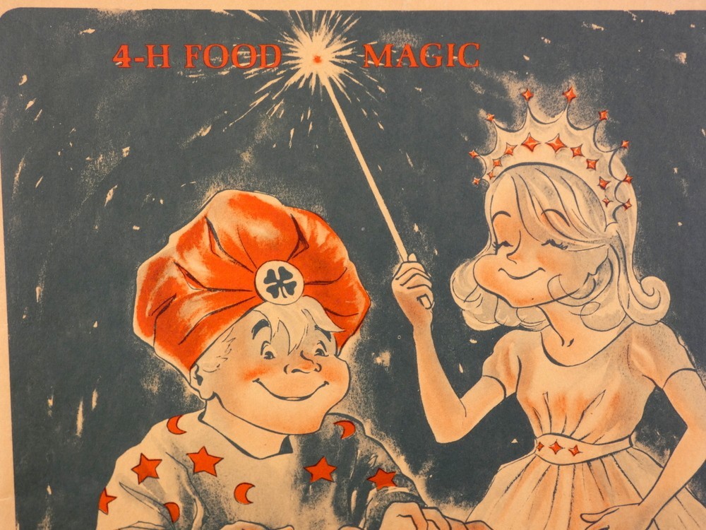 Vintage Tricks for Treats 4-H Food Magic Halloween Cook Book