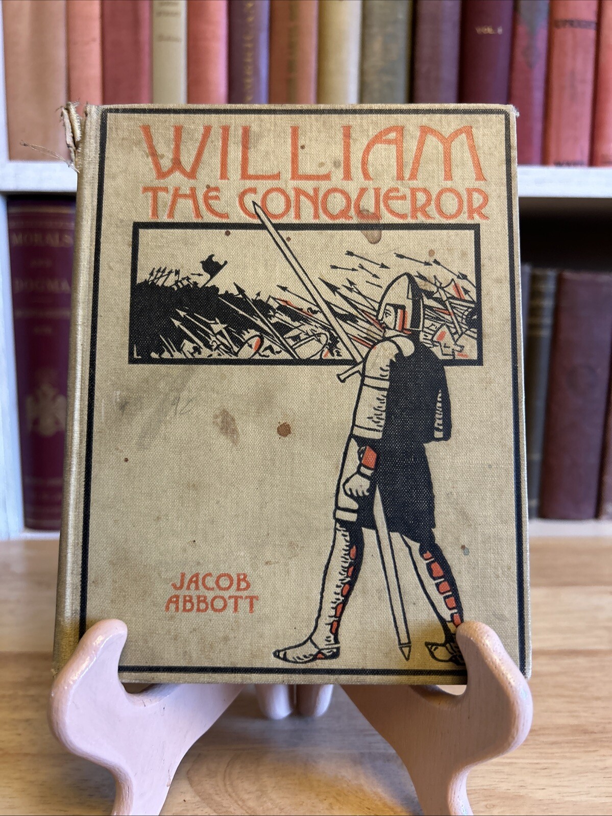 The History Of William The Conqueror by Jacob Abbott Altemus Book HC VTG