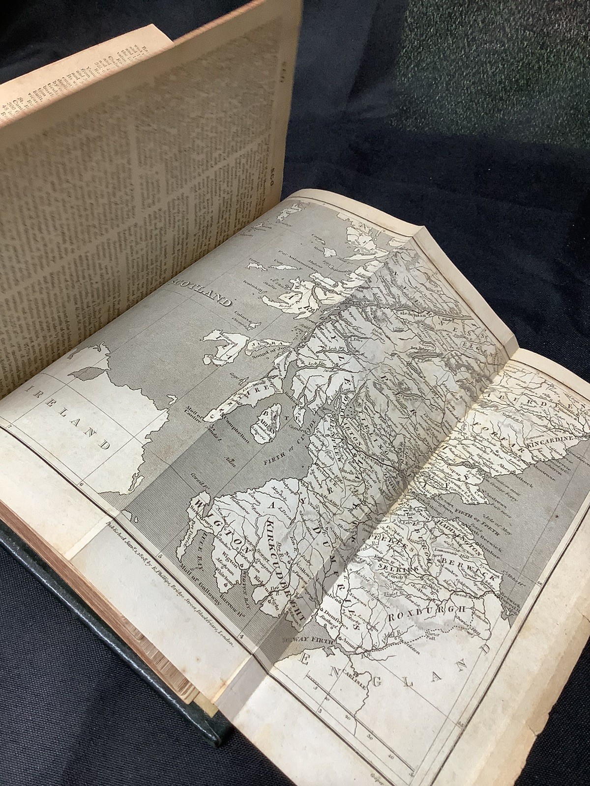 1808 46 Maps Topographical Dictionary Of United Kingdom By Capper HB