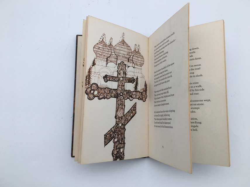 VINTAGE 1967 „THE POEMS of DOCTOR ZHIVAGO“ HALLMARK EDITIONS