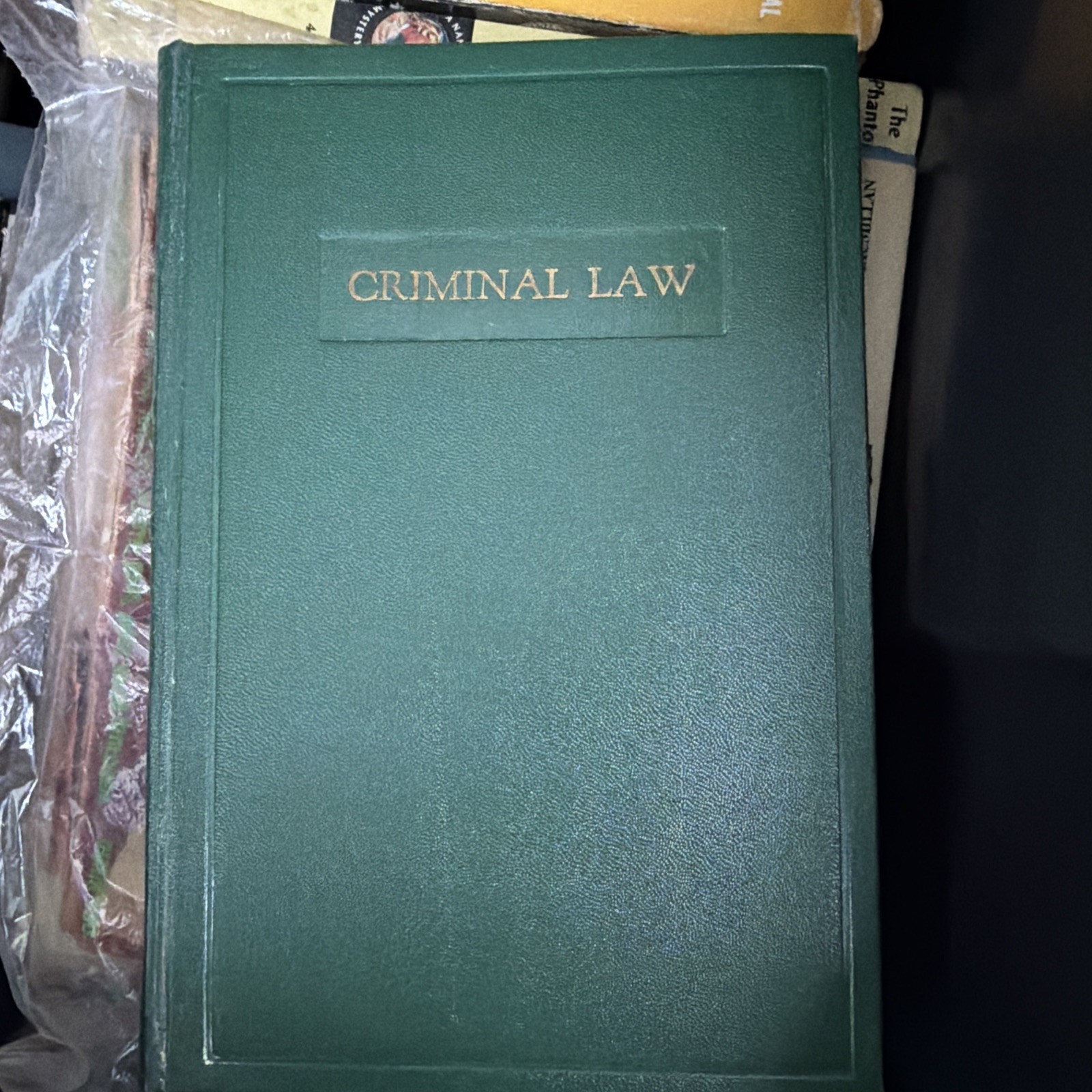 1946 California Criminal Law Second Edition Chas. W. Fricke Hardcover #V3