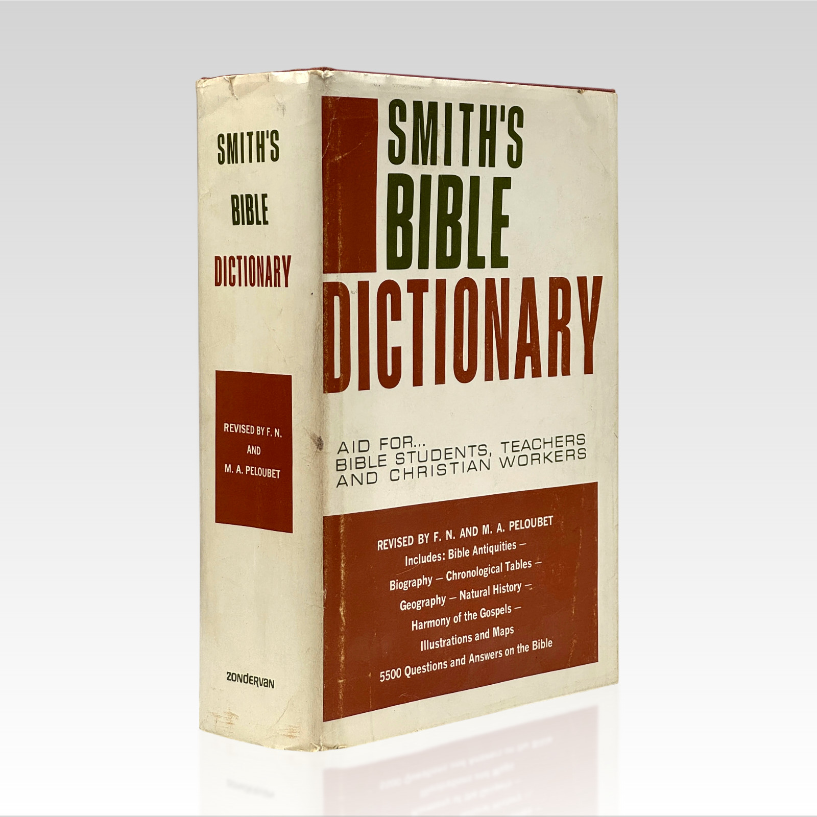 1974 WILLIAM SMITH. A Dictionary of the Bible VINTAGE HC
