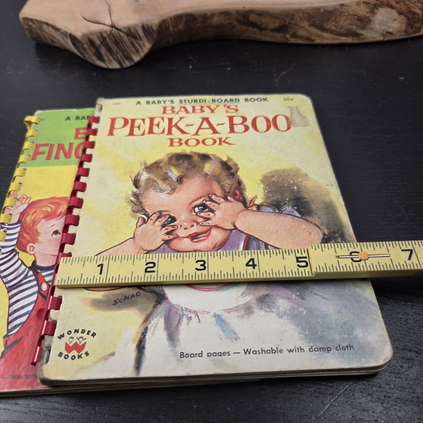 Wonder Books Baby’s Peek-A-Boo & Finger Games Sturdi-Board Spiral Children’s